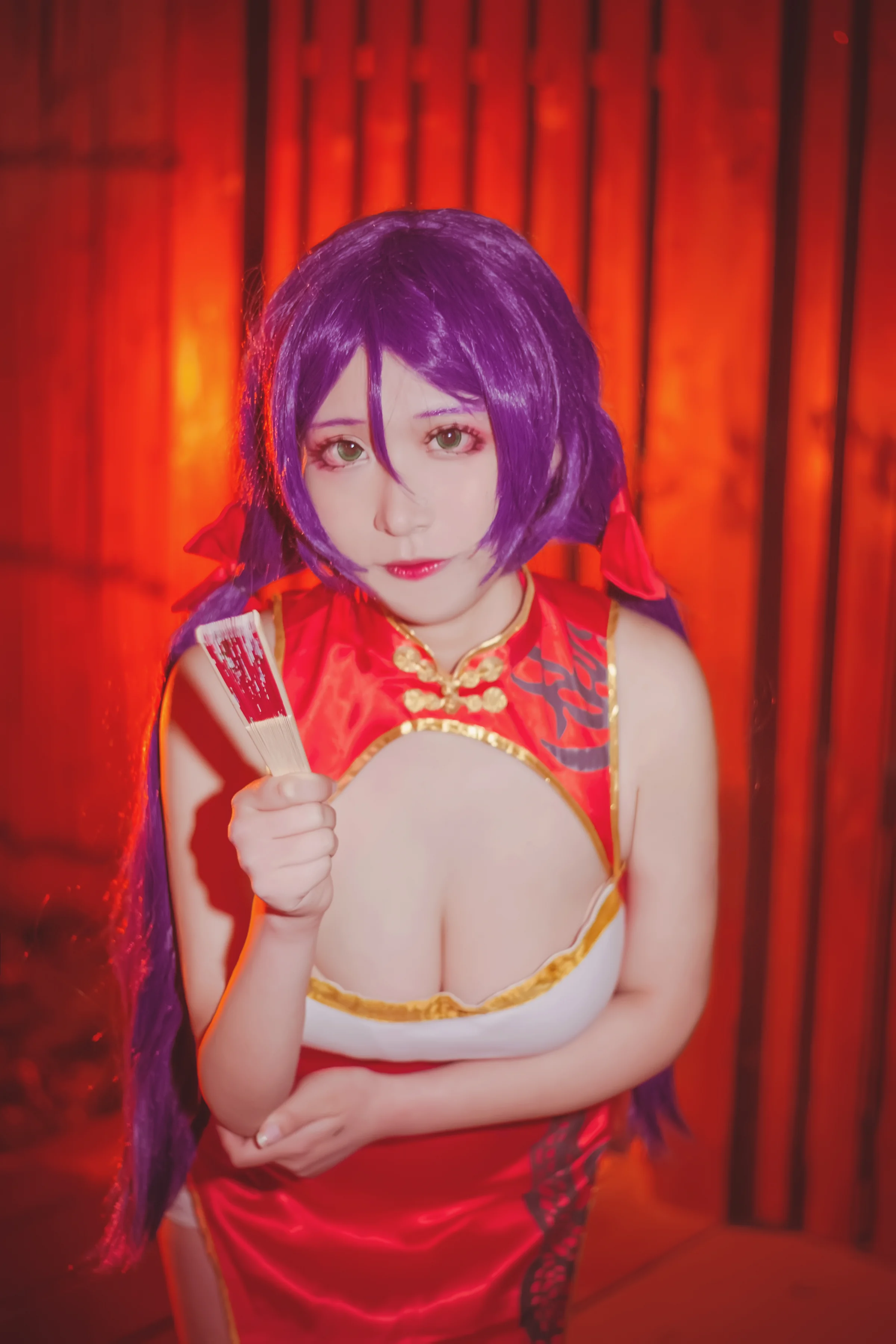 东条希新年旗袍COS写真