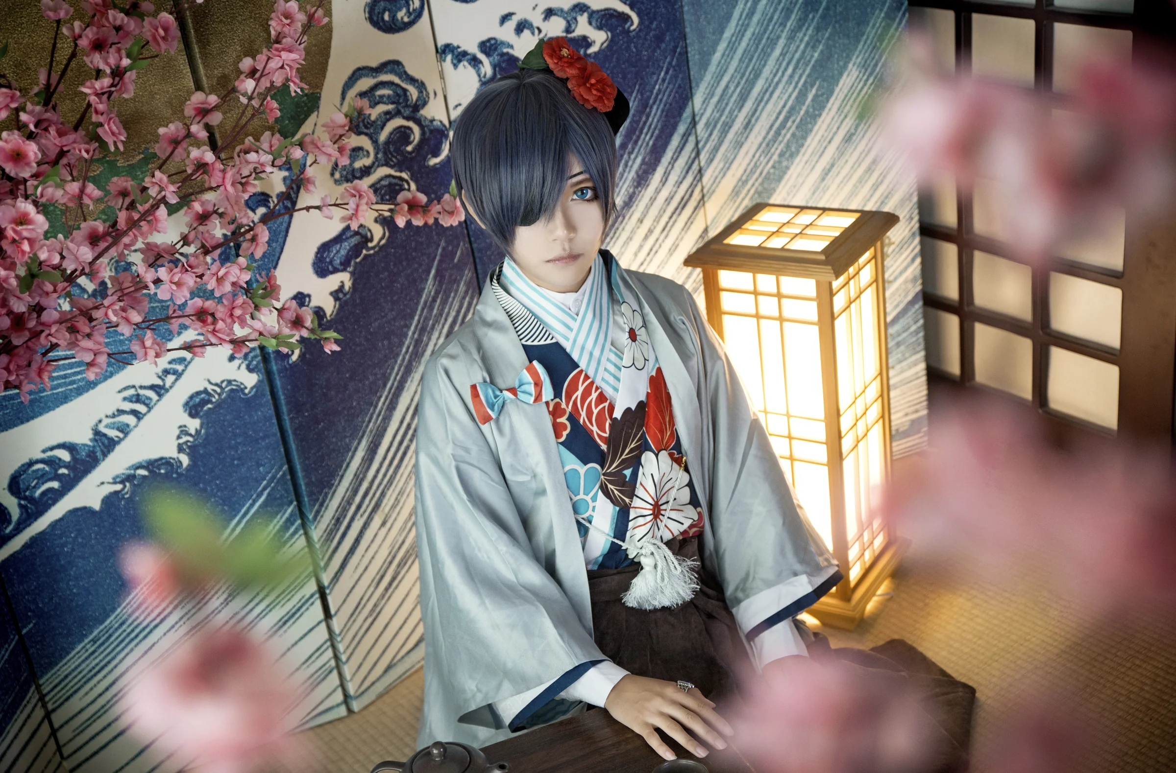 黑执事梦100联动夏尔幽喜茶屋COS写真