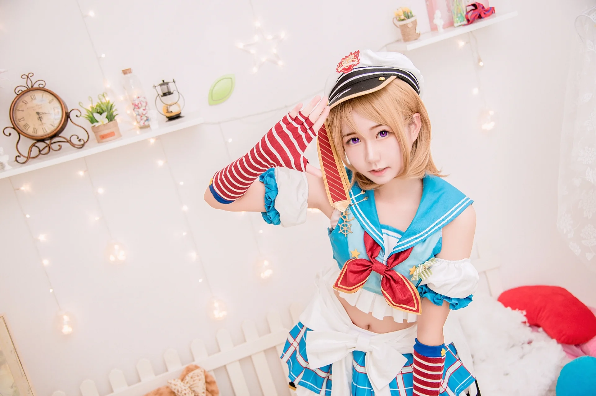 lovelive小泉花阳海军觉醒COS写真
