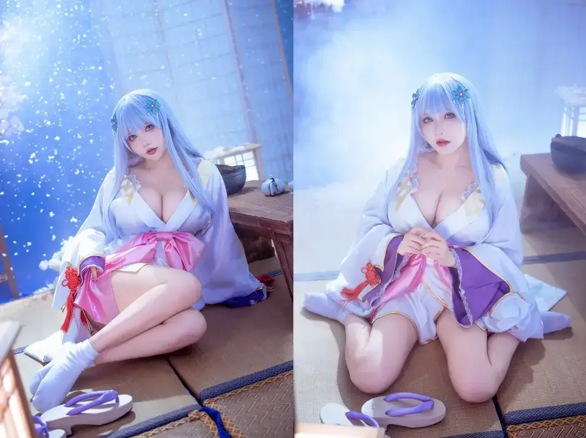 是一只熊仔 – 白雪姬 (美少女万华镜异闻：雪女)｜高清图片集