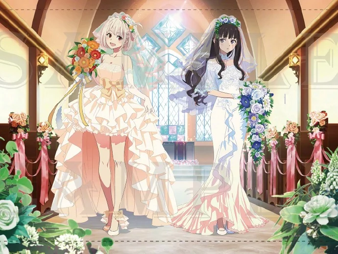 Lycoris Recoil C101 婚纱千束和泷奈 新商品 ​​​​｜高清图片集