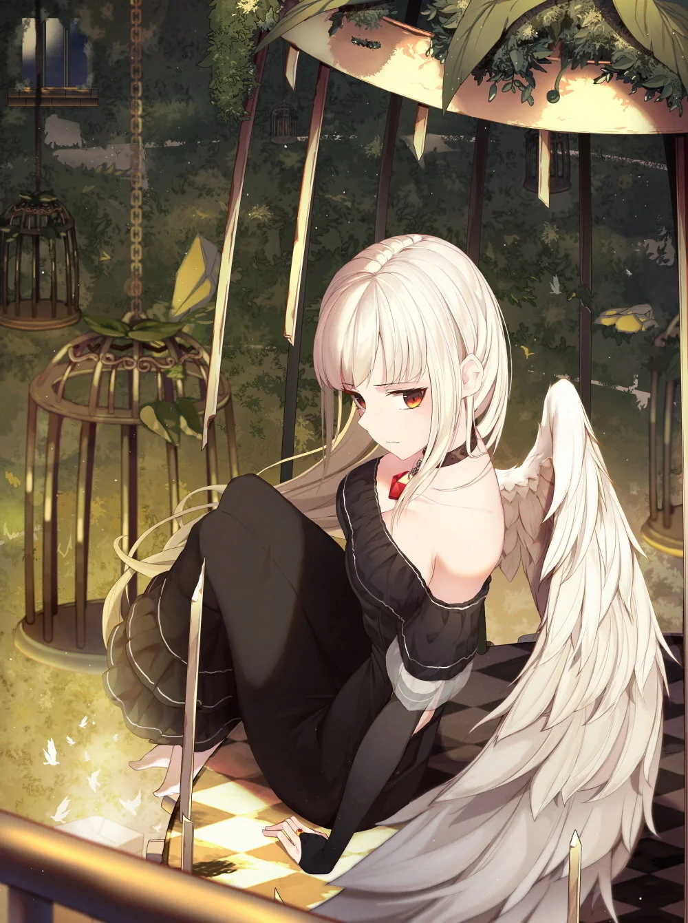 美图 | 韩国画师Who U的插画作品推荐｜高清图片集