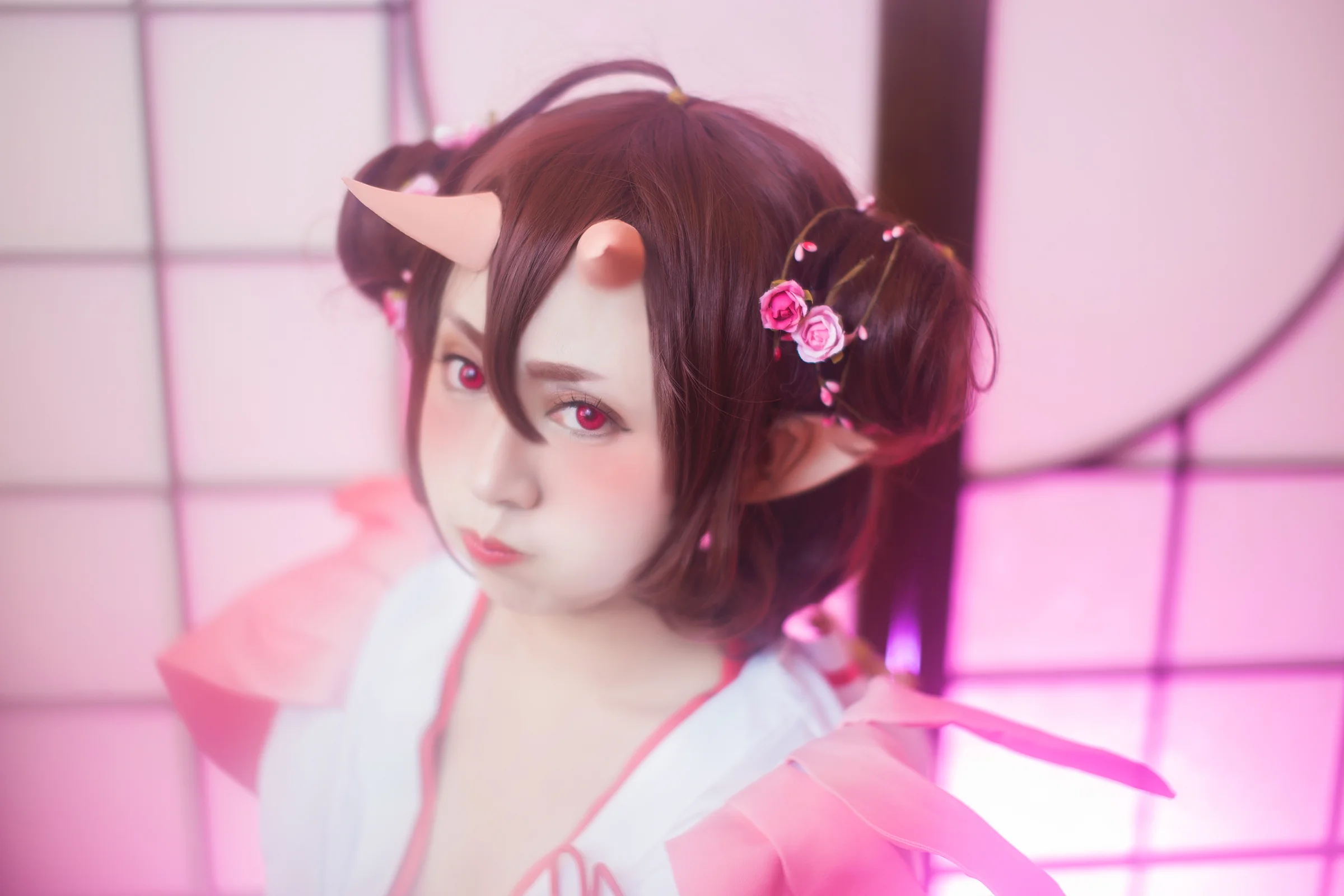 阴阳师樱与桃COS写真