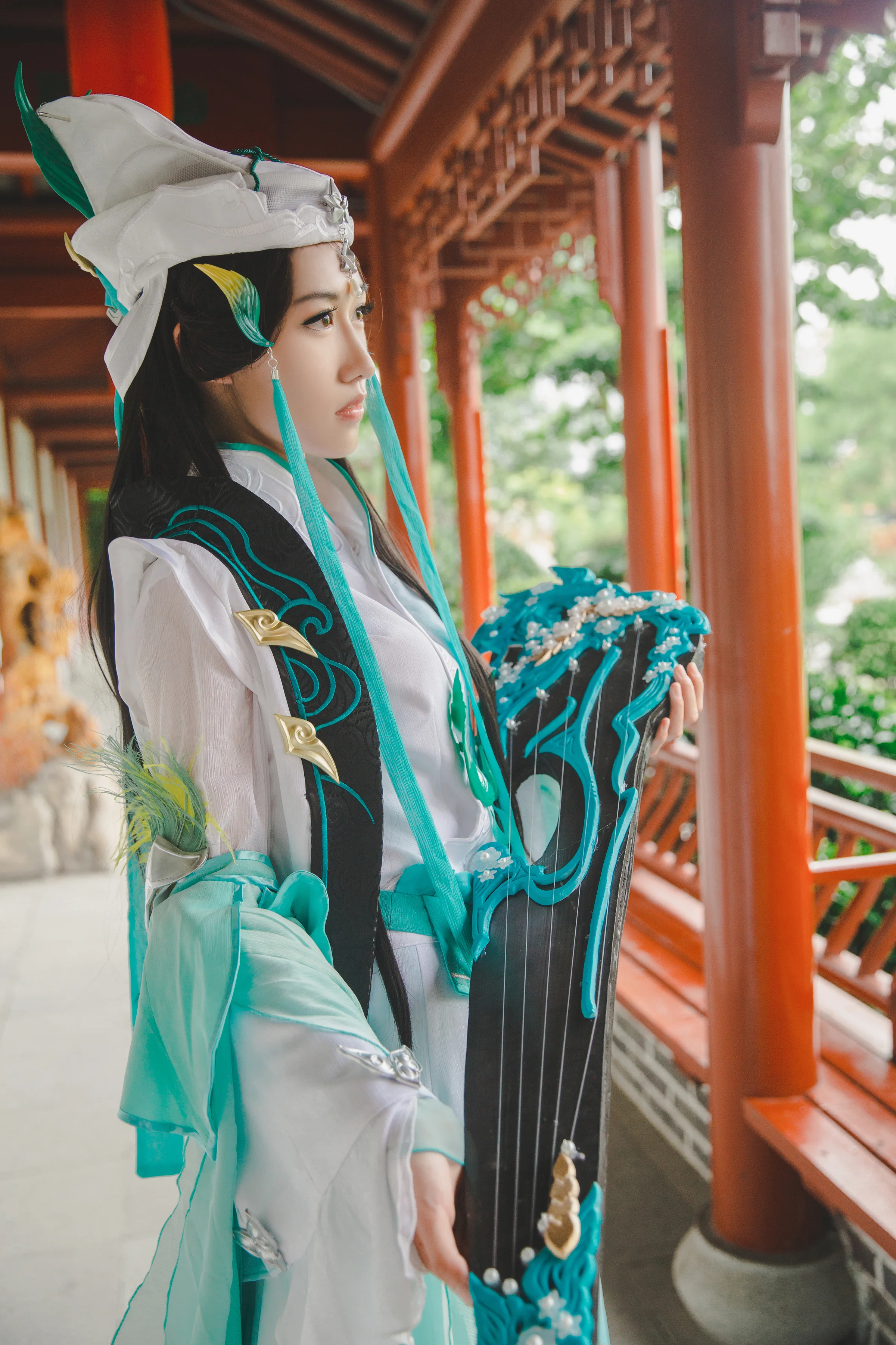 剑网三长歌门琴娘COS写真