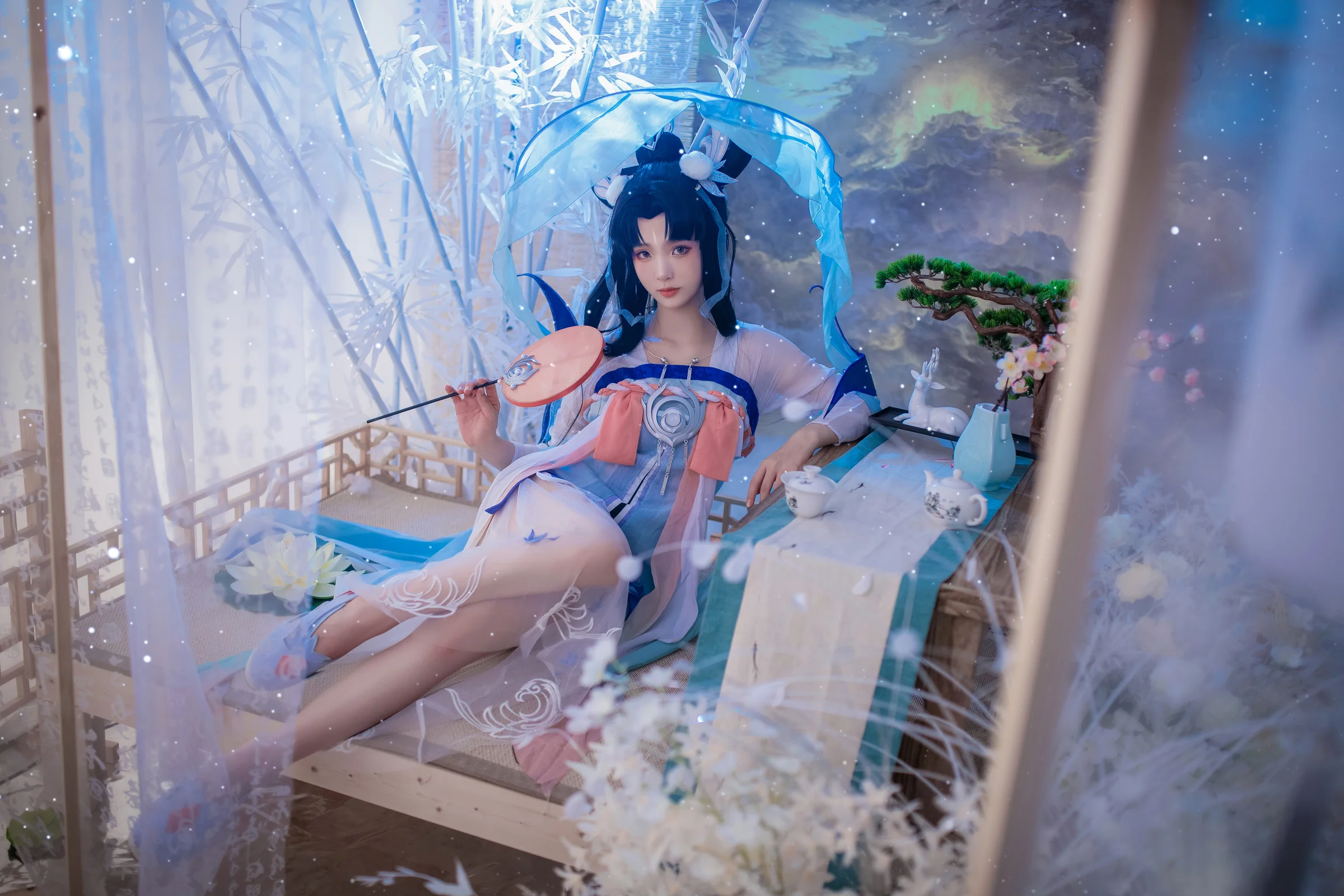 王者荣耀 嫦娥如梦令COS写真