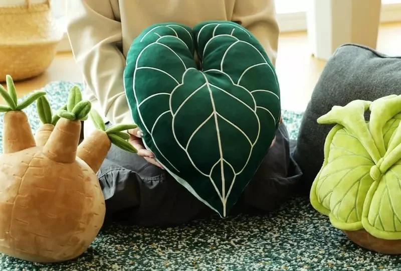 《植物絨毛抱枕》推出 無需澆水也不用擔心枯萎植物系宅小物｜高清图片集