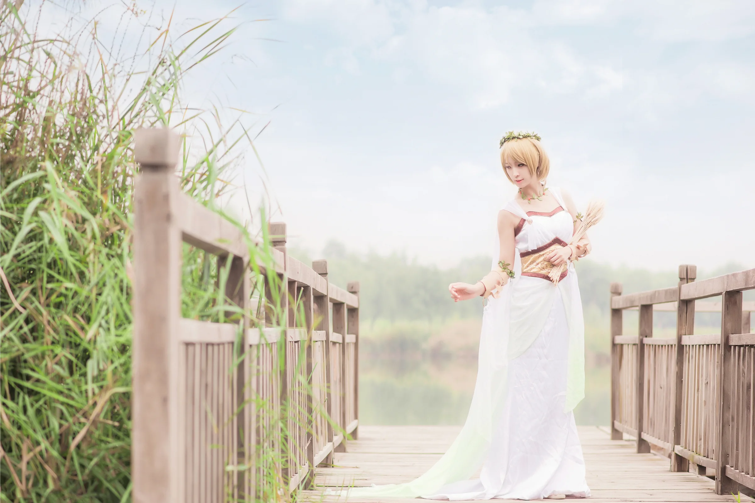 大米女神花阳COS写真