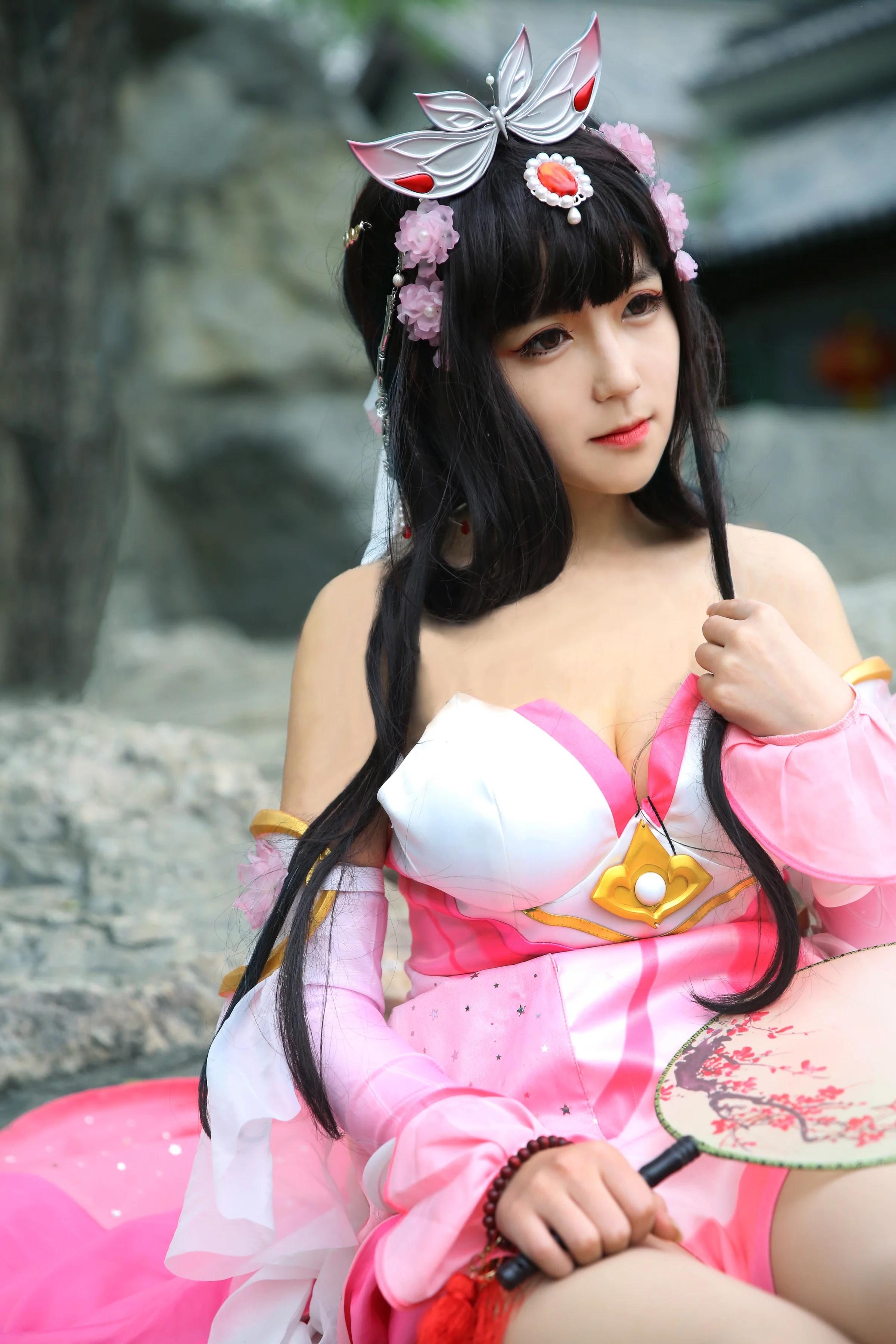 甄姬游园惊梦COS写真