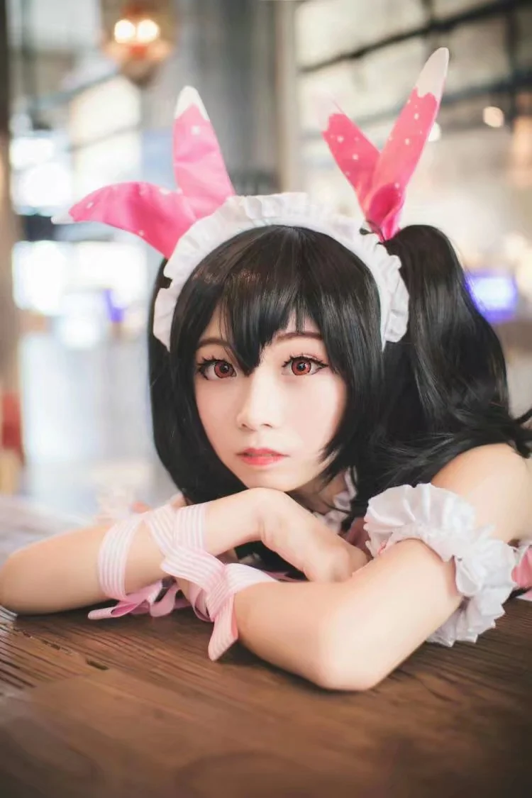 lovelive妮可情人节女仆COS写真