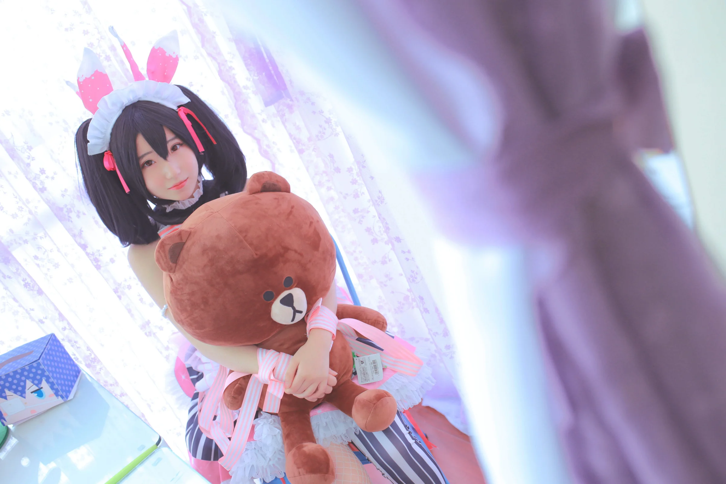 Love Live！矢泽妮可情人节女仆COS写真
