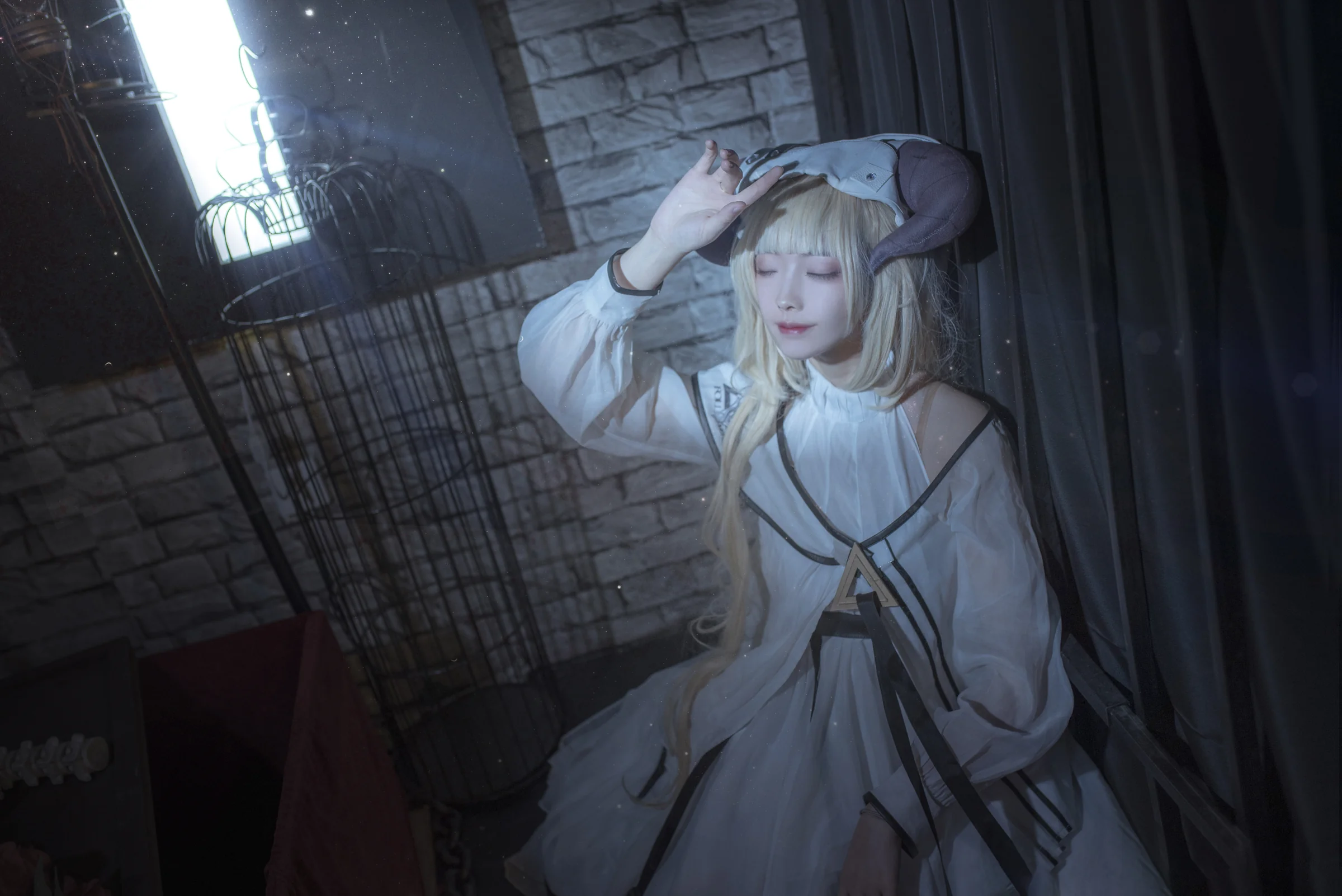 明日方舟 夜莺COS写真