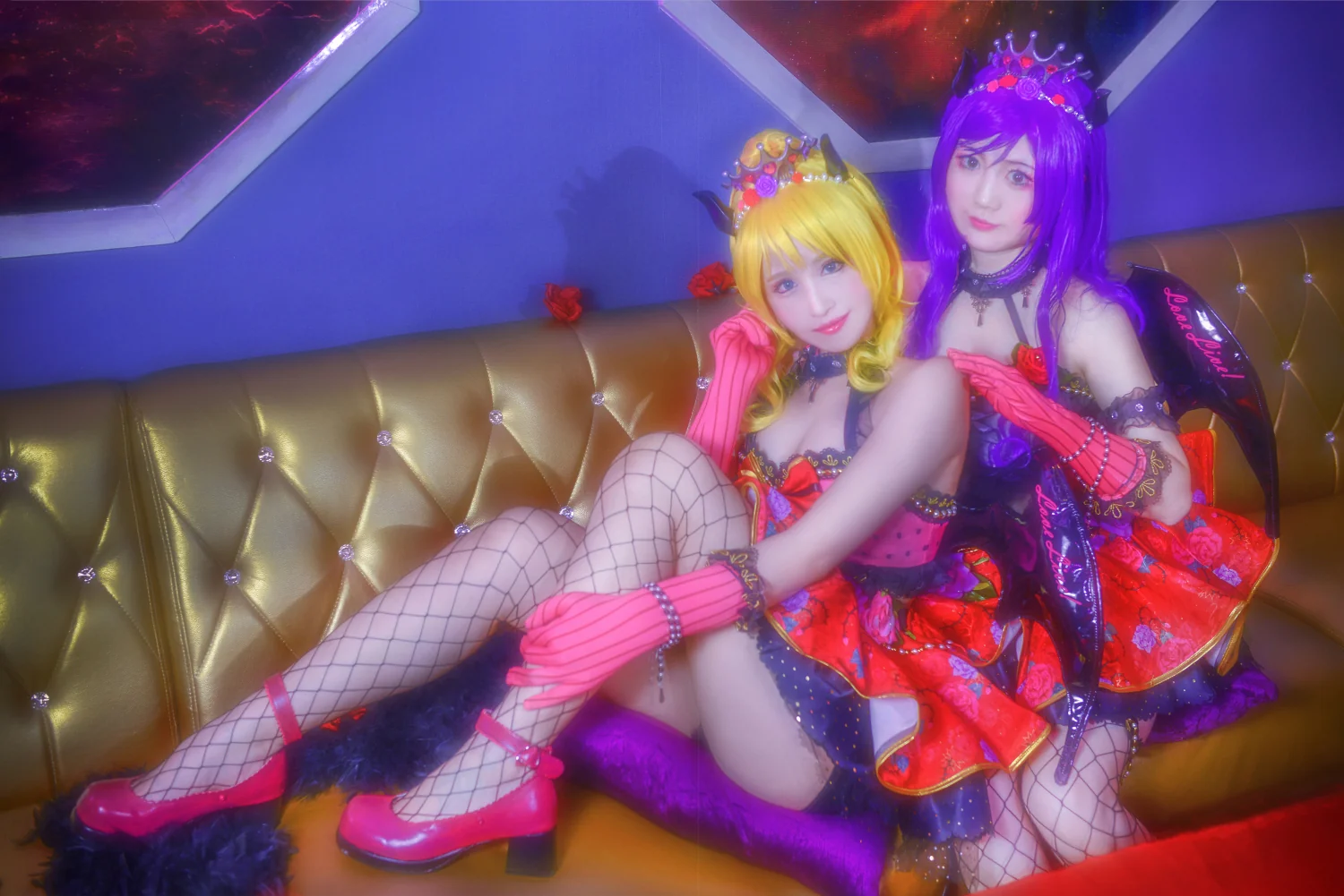 lovelive！小恶魔觉醒COS写真