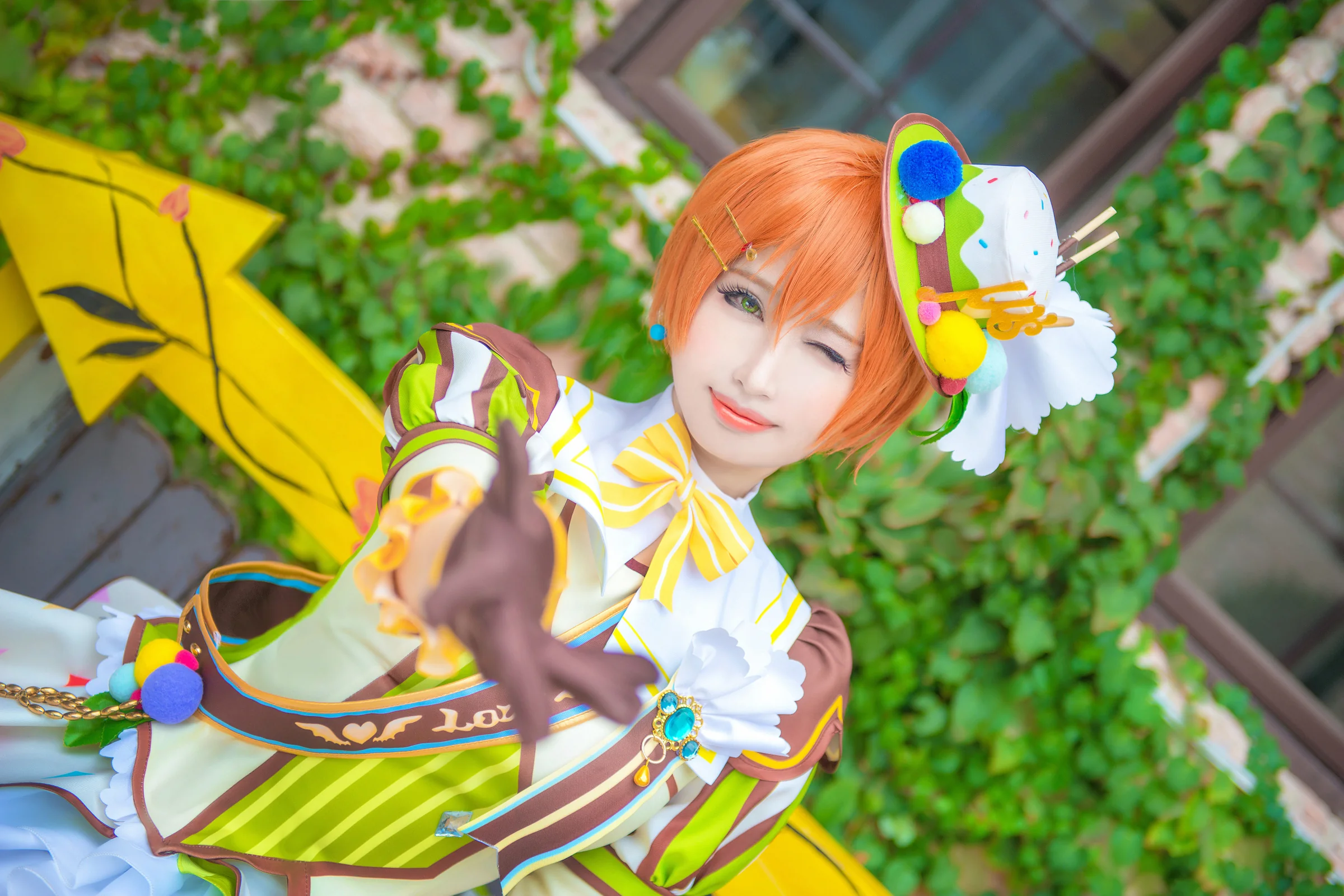 lovelive星空凛COS写真，冰淇淋觉醒