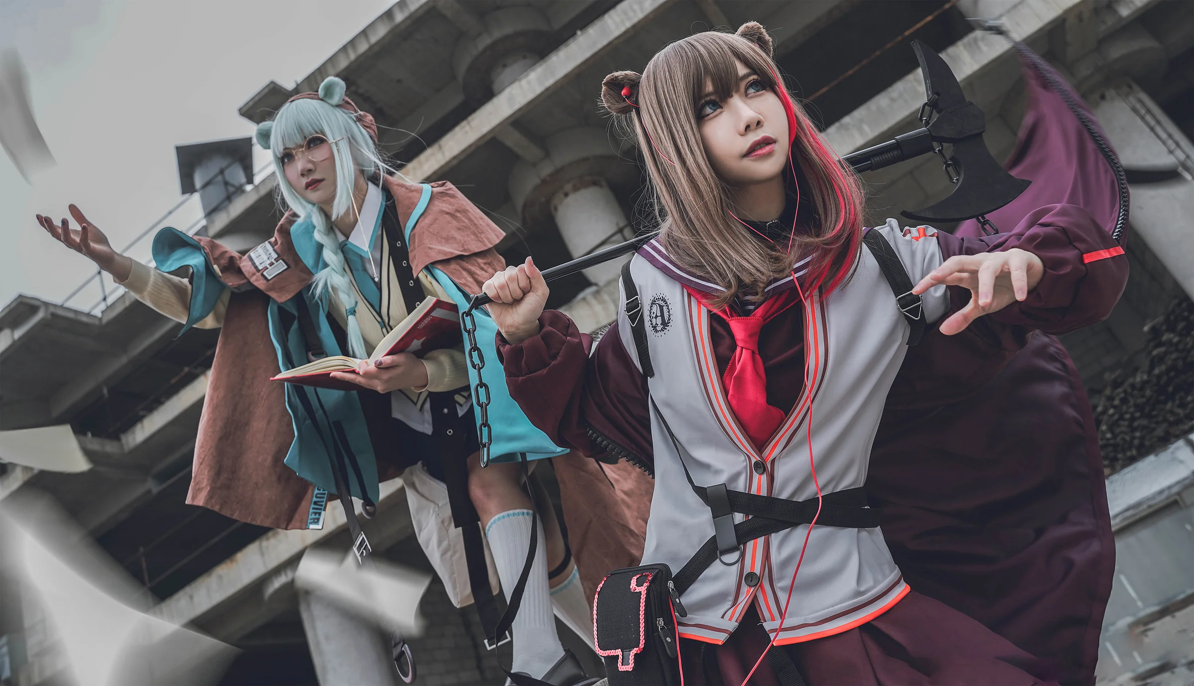 《明日方舟》凛冬 真理COS写真