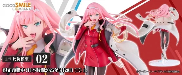 《DARLING in the FRANXX》02人物模型现已开放预购｜高清图片集