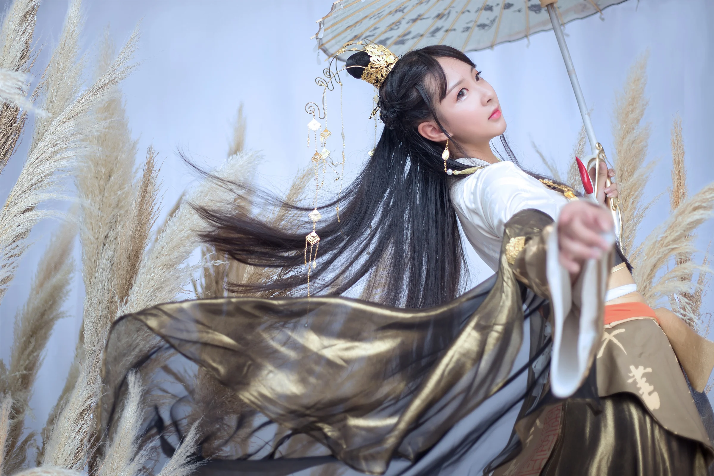 天涯明月刀x故宫联动·方寸·云中三希堂COS写真