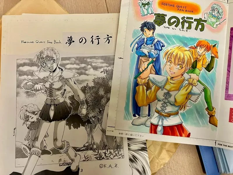 網友分享《阿姨30年前畫的同人誌》當年的同志們都來相認了｜高清图片集