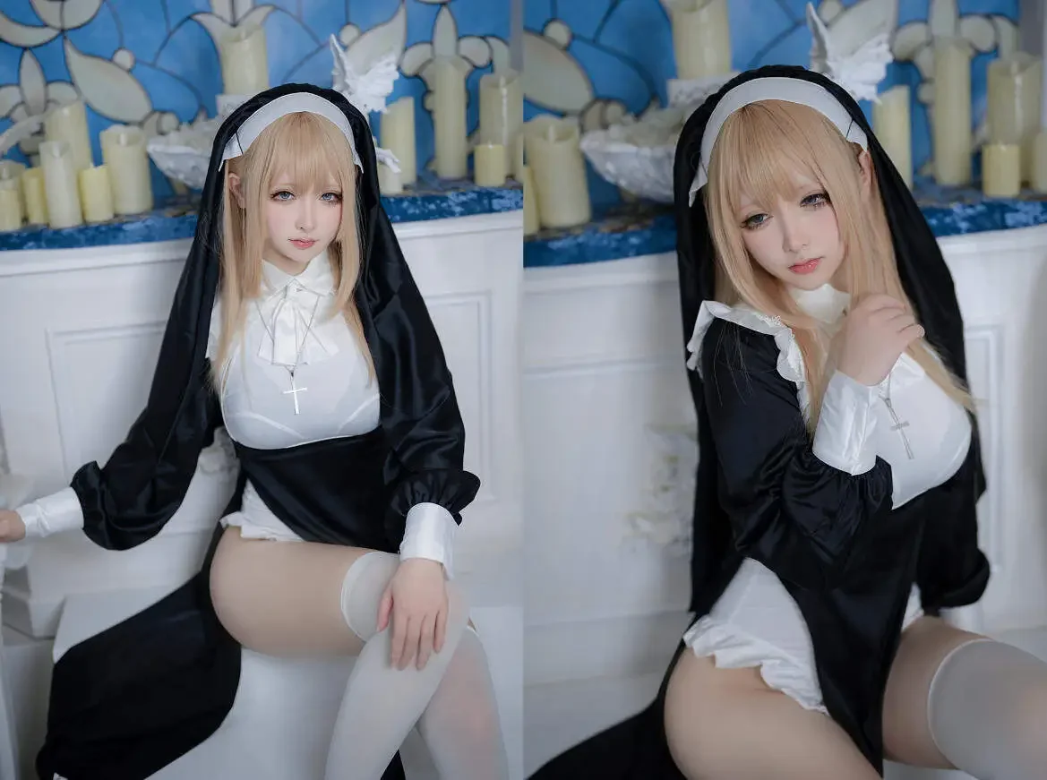 樱梨梨Eriri – 修女｜高清图片集