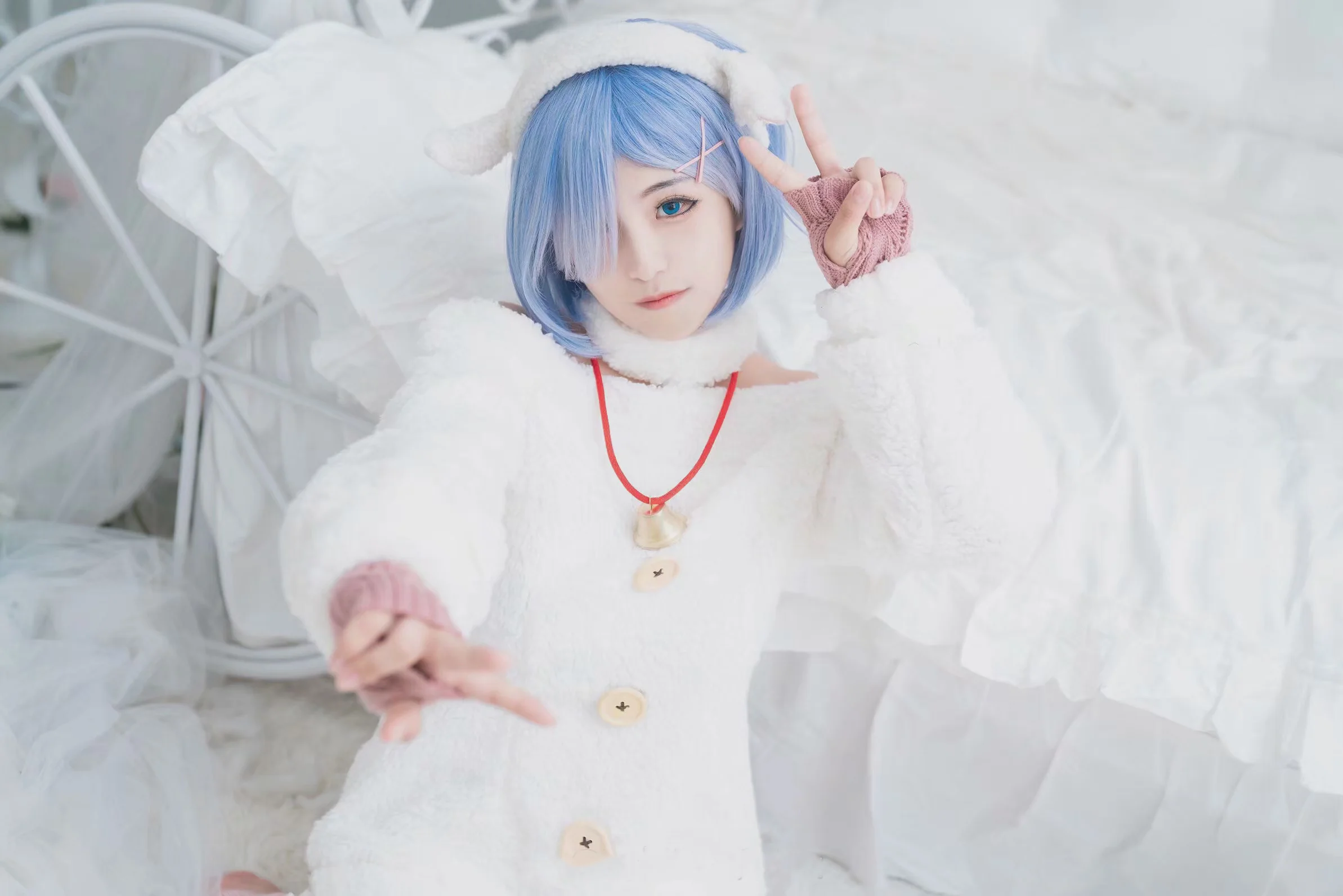蕾姆小绵羊COS写真