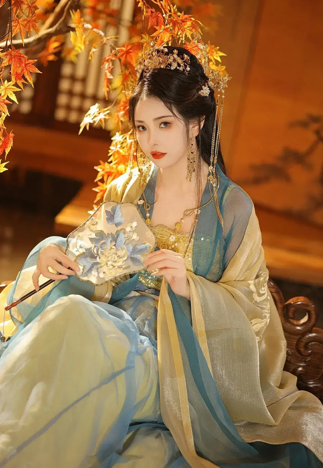 苏嫣嫣阿姨 – 白茶清欢｜高清图片集