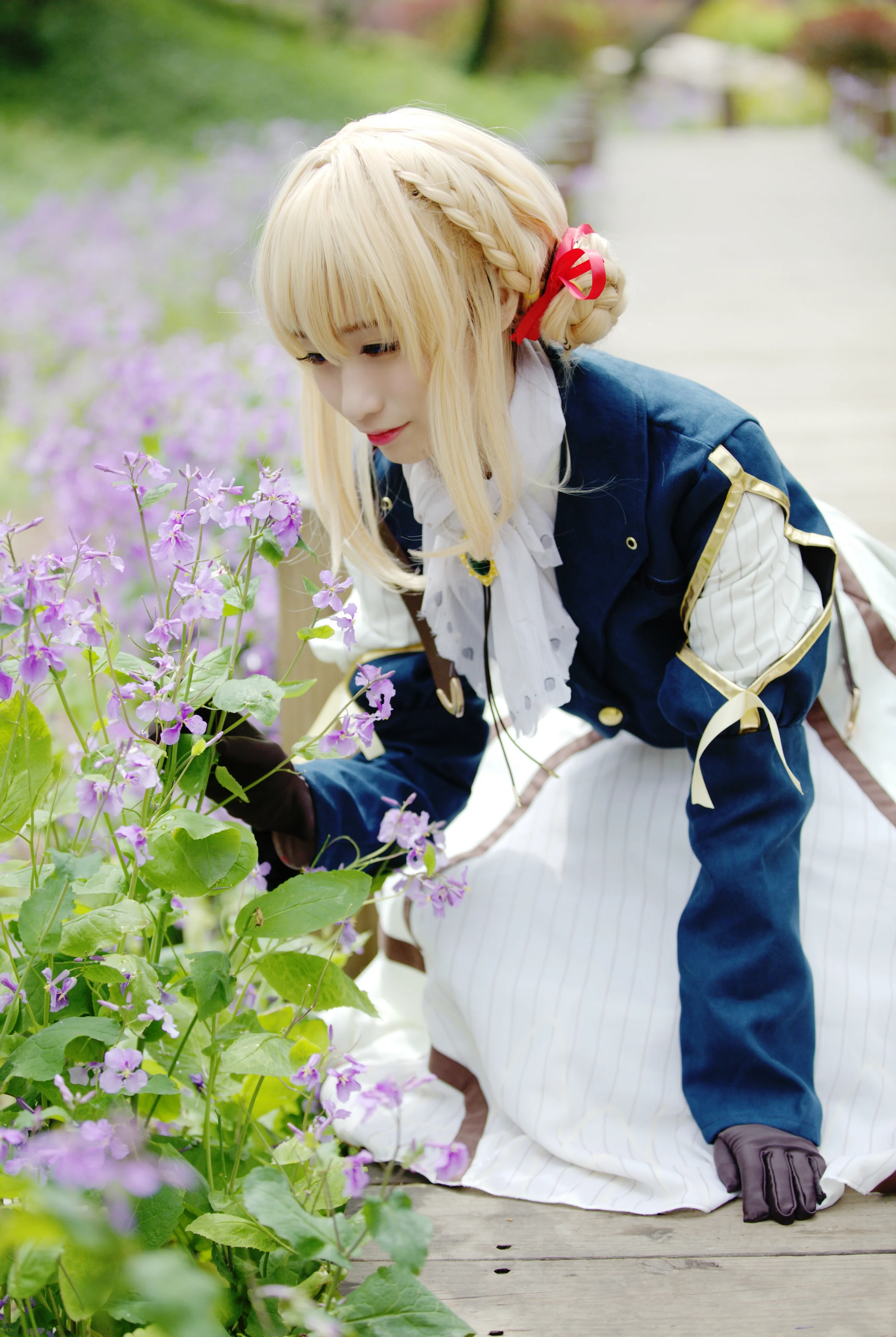 紫罗兰永恒花园 薇尔莉特·伊芙加登COS写真