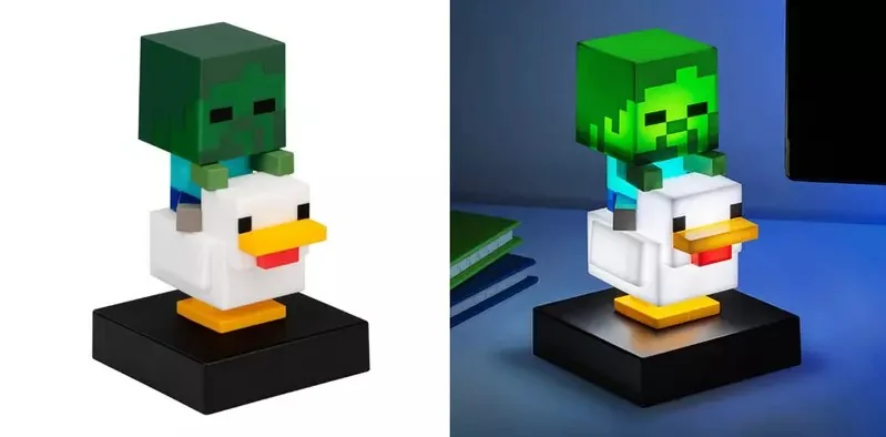 我的世界《Minecraft》可愛造型燈推出「雞騎士」、「蜜蜂」還有「苦力怕」登場｜高清图片集