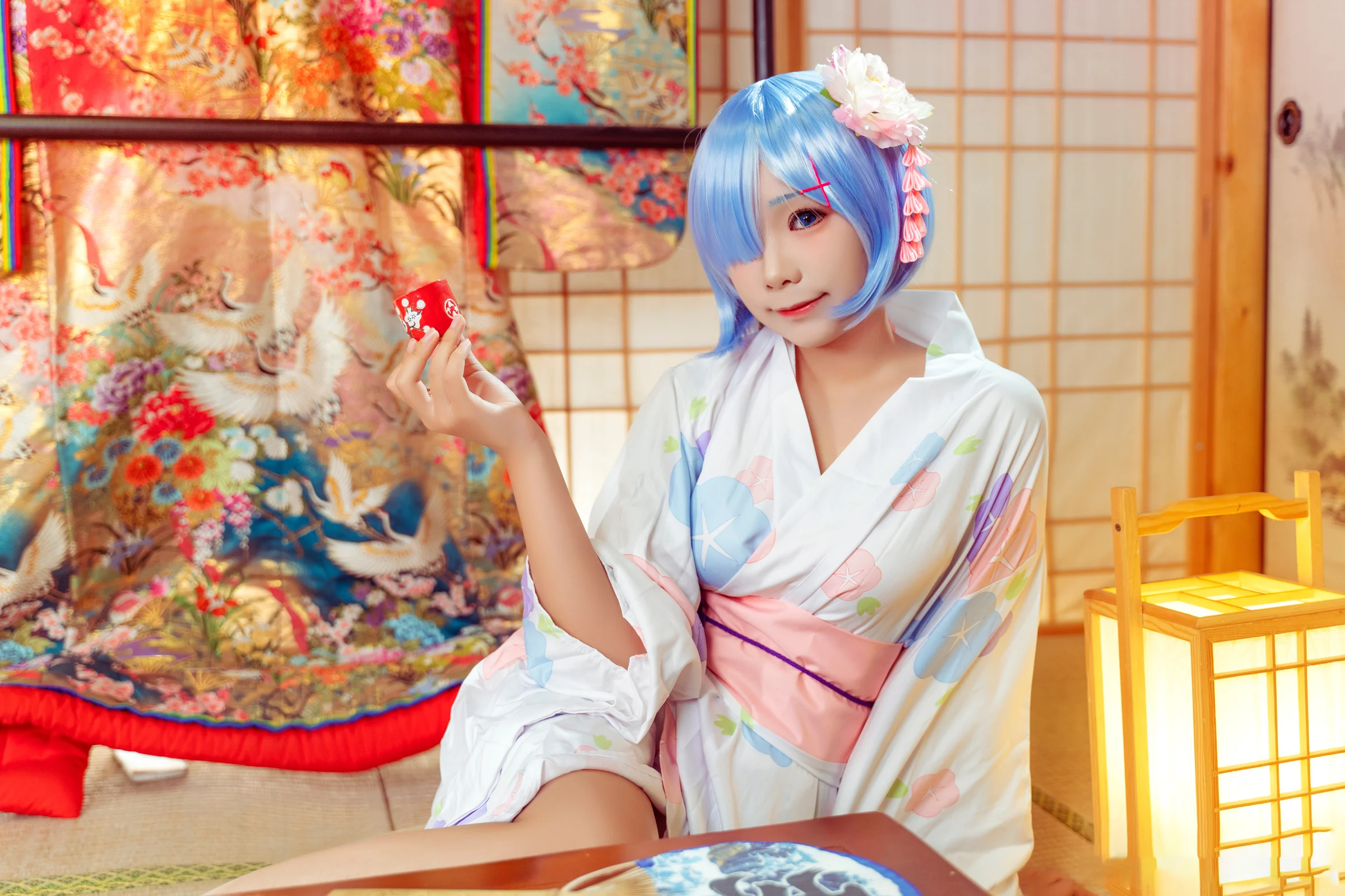 蕾姆浴衣COS写真