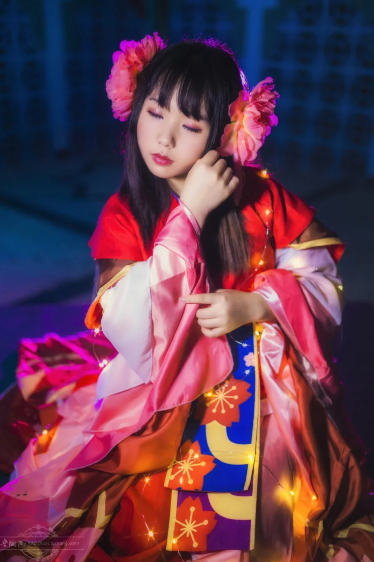 阴阳师 樱花妖COS写真