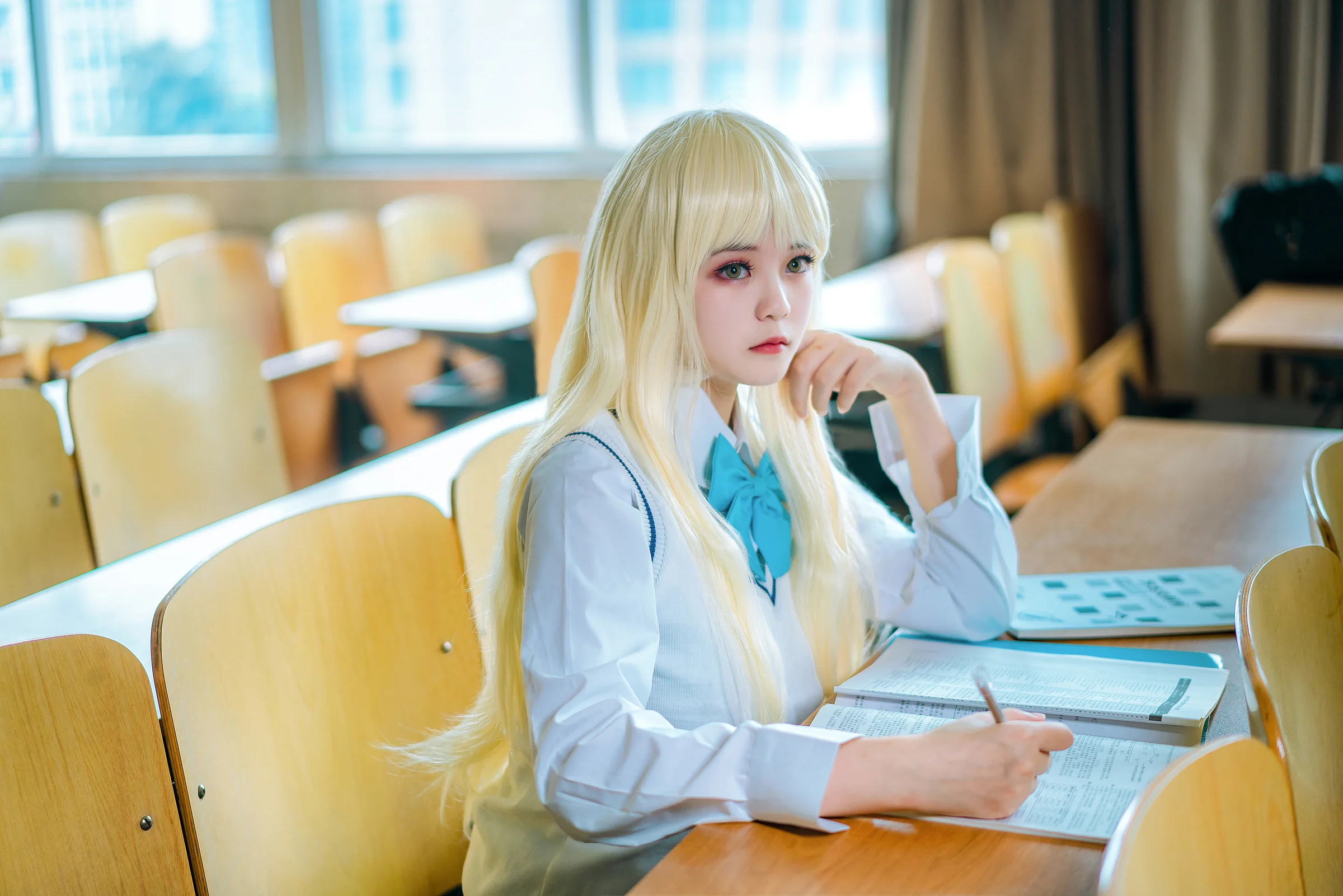 《SQ》秋瞳COS写真