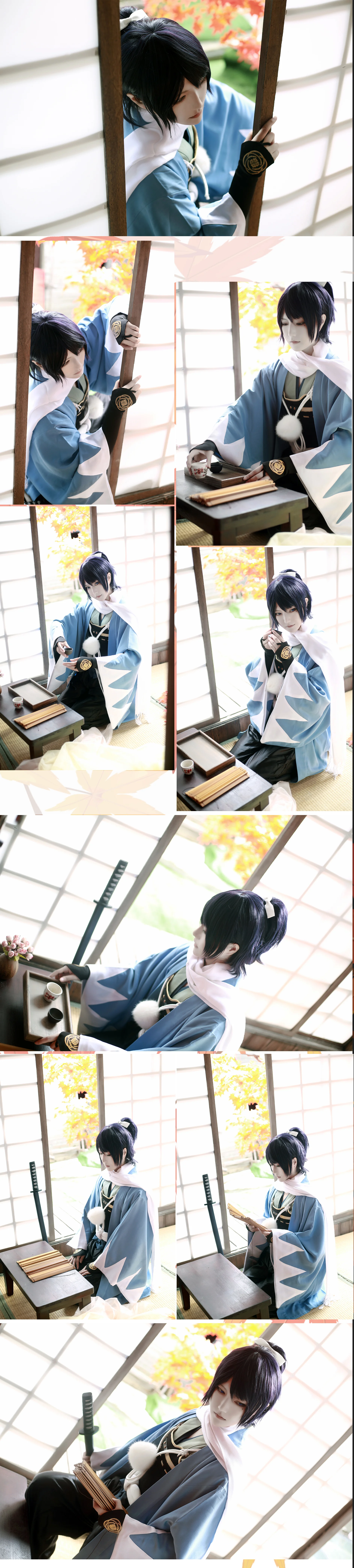 刀剑乱舞大和守安定COS写真