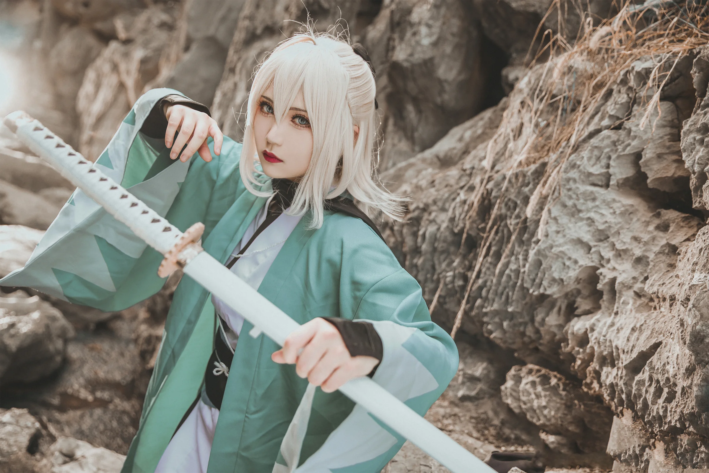 《Fate/GrandOrder》冲田总司COS写真