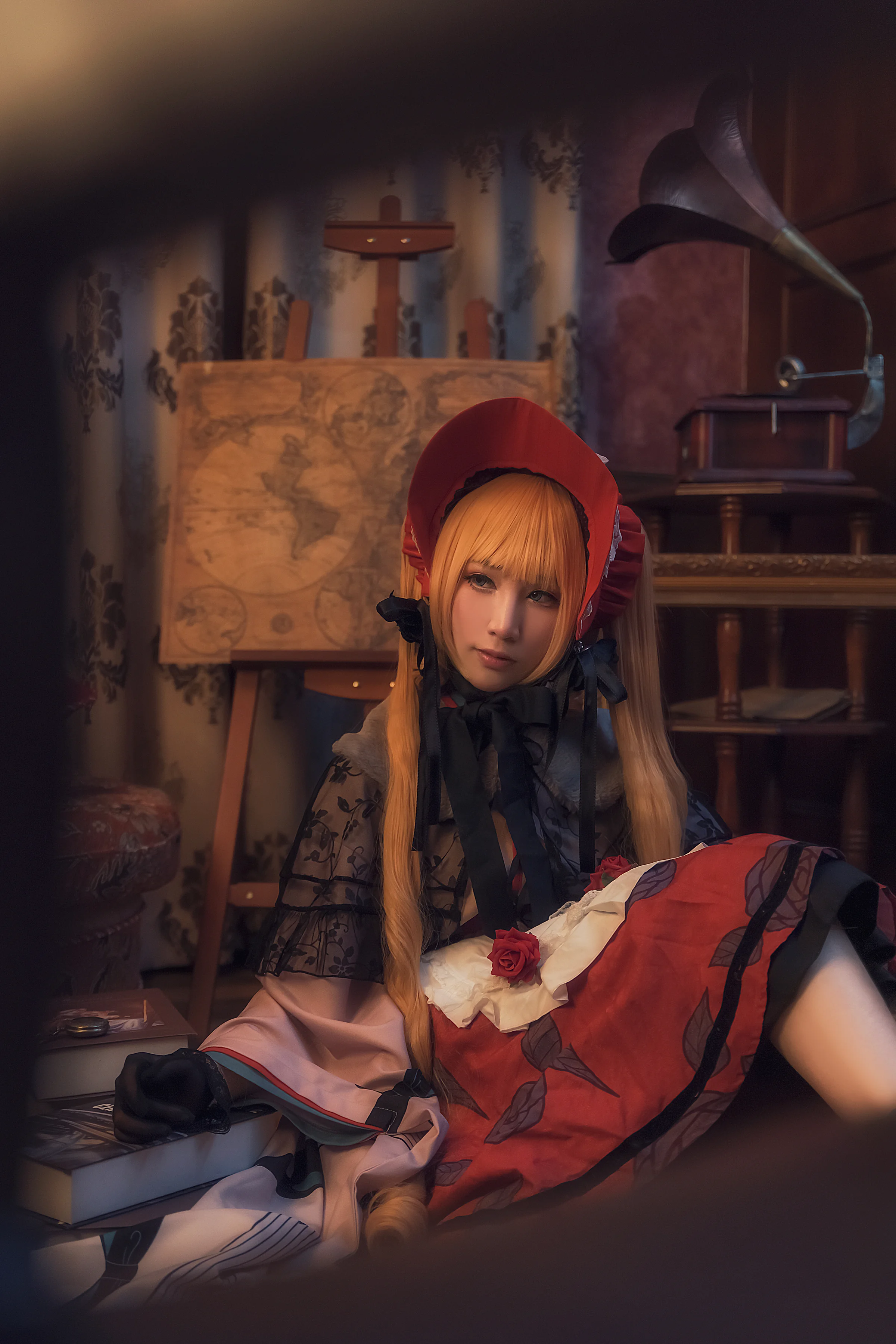 蔷薇少女真红COS写真