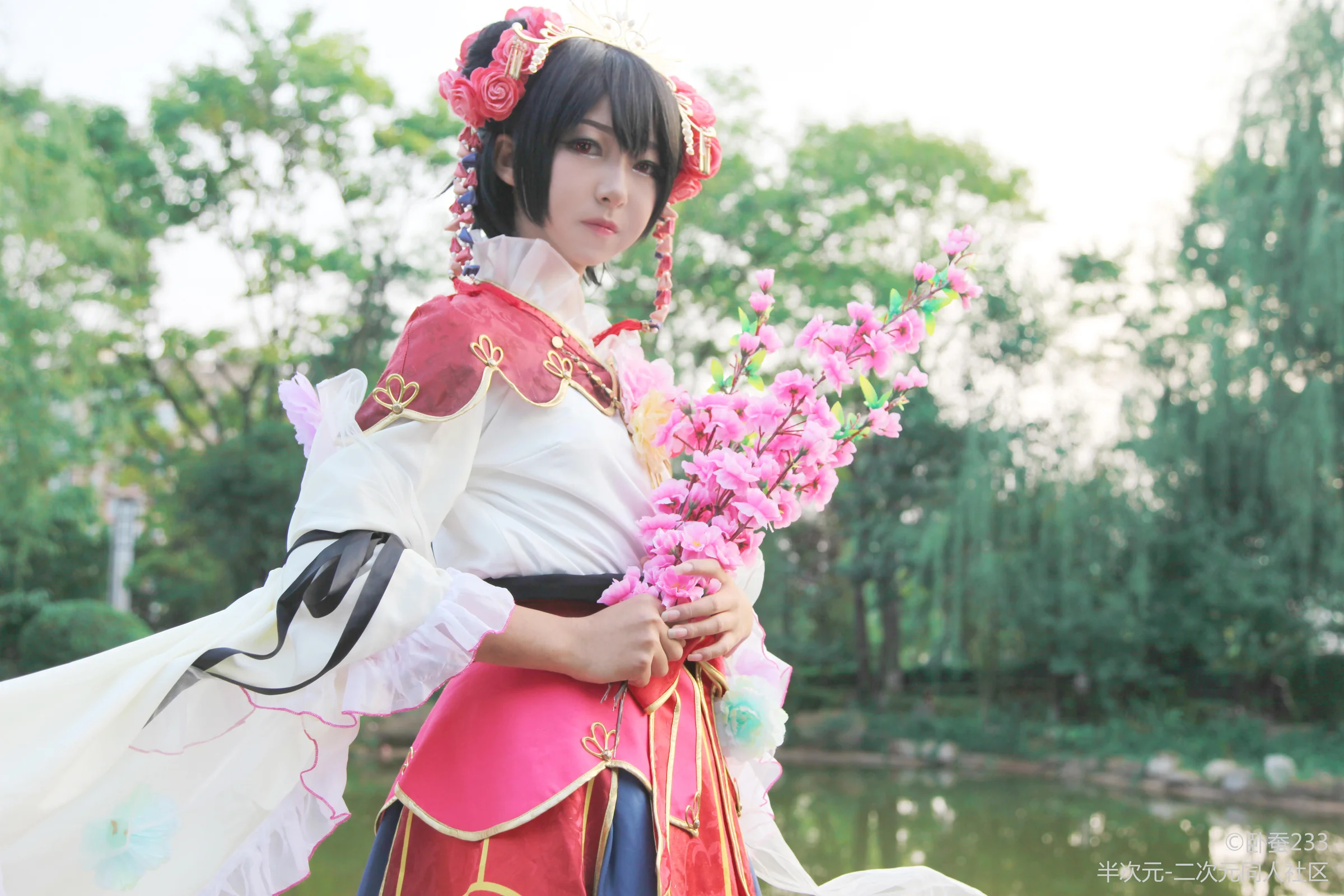妮可福神觉醒COS写真