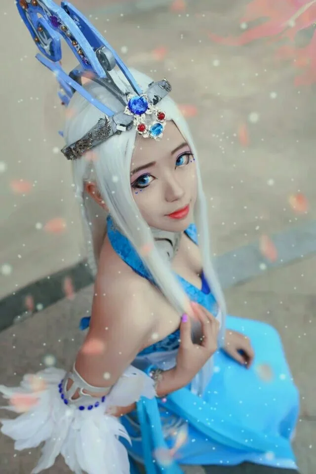 秦时明月雪女COS写真