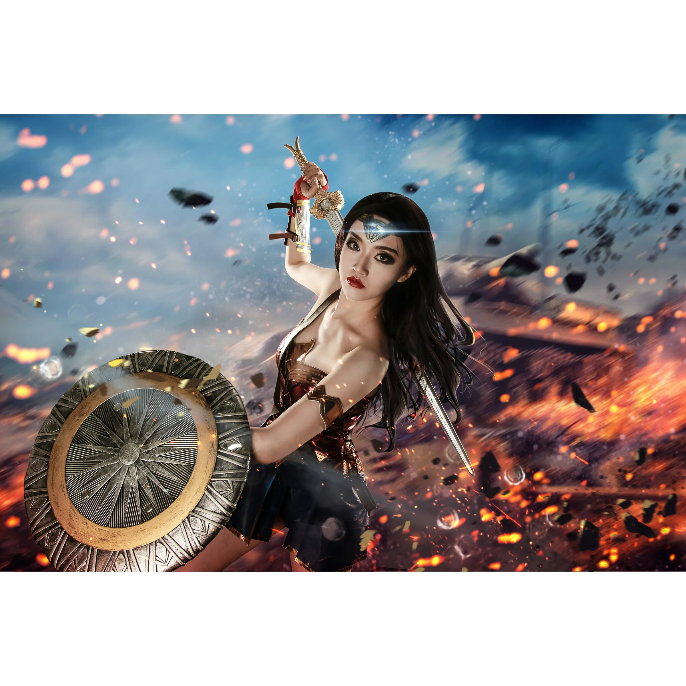 DC 神奇女侠 Wonder Woman COS写真