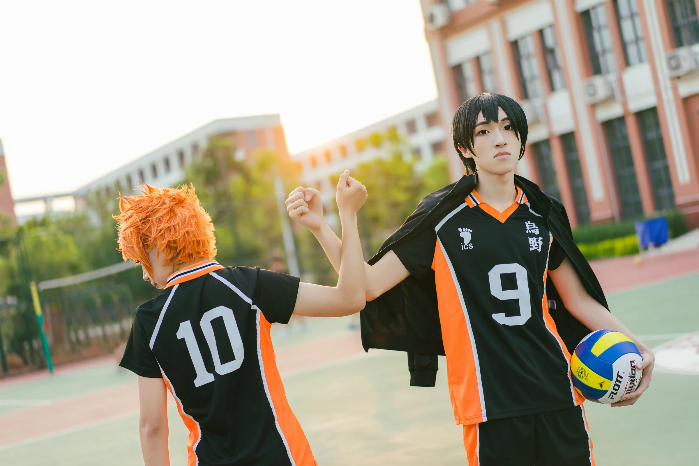 排球！！ 日向翔阳x影山飞熊 COS写真