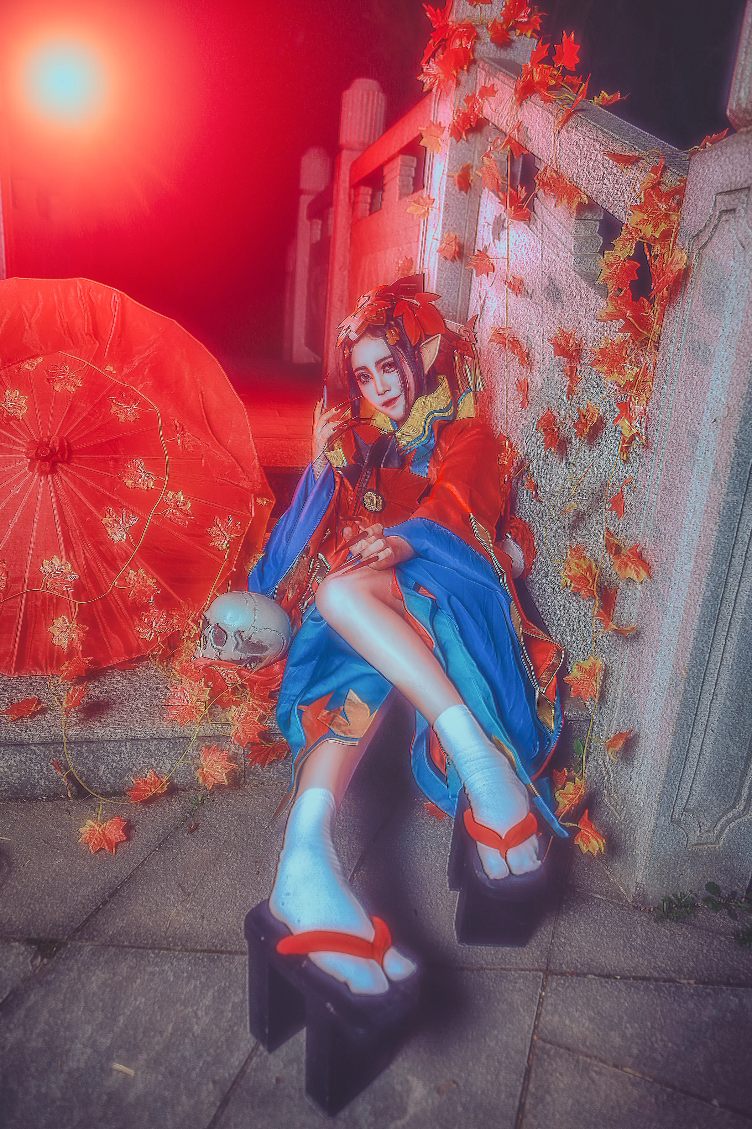 TYA事务所 阴阳师鬼女红叶觉醒COS写真