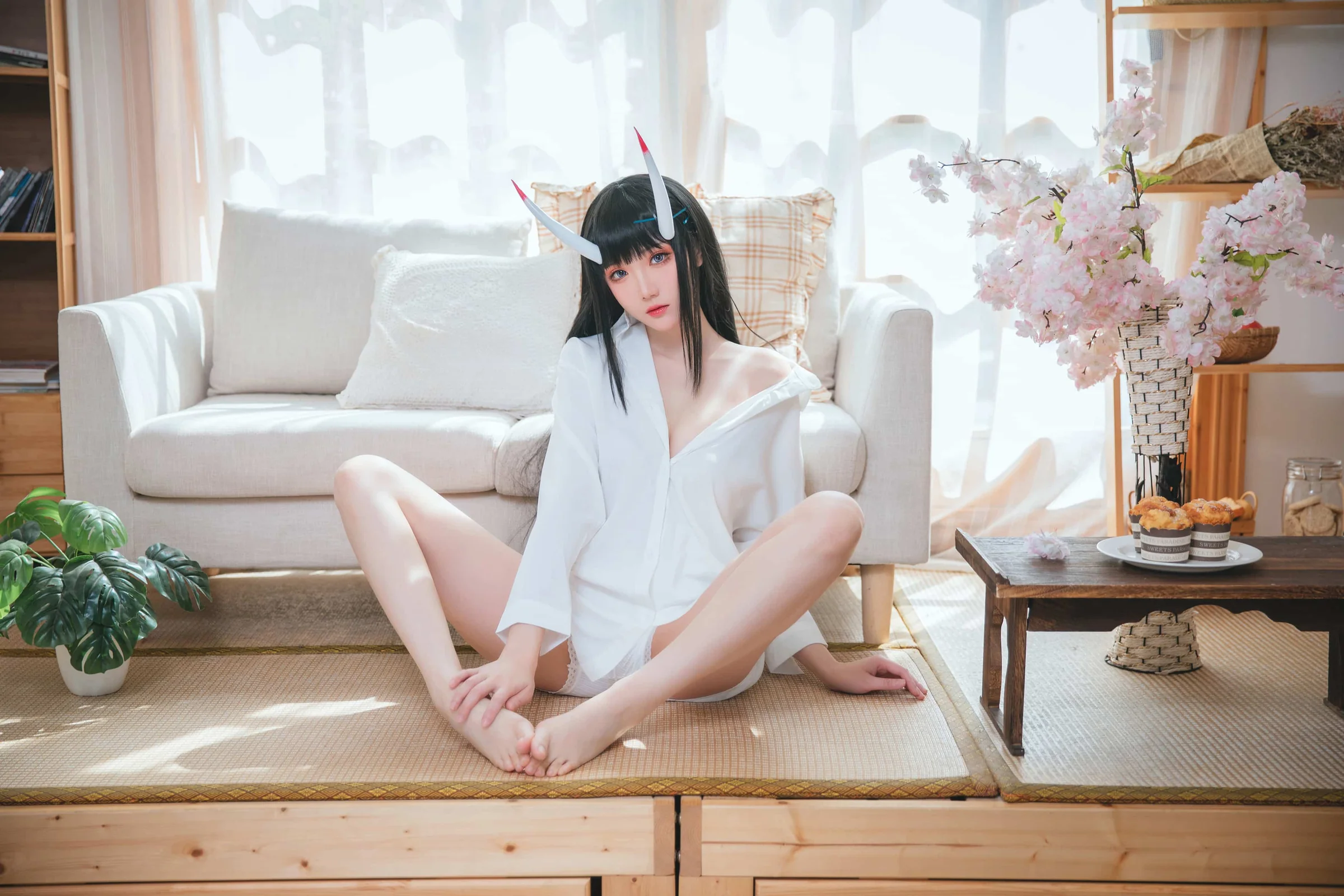 瓜希酱 – 能代衬衣｜高清图片集