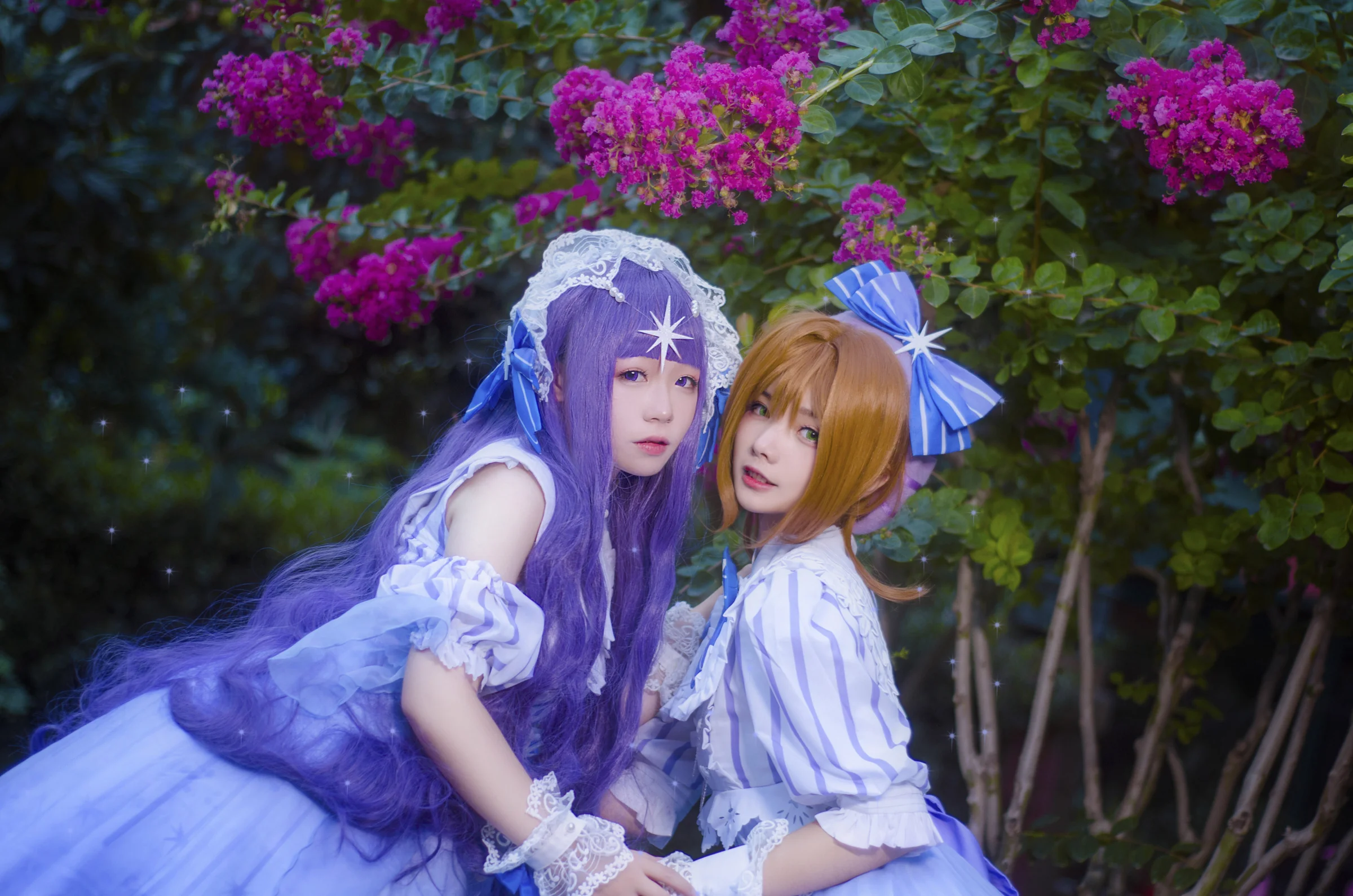 魔卡少女樱 木之本樱&知世COS写真