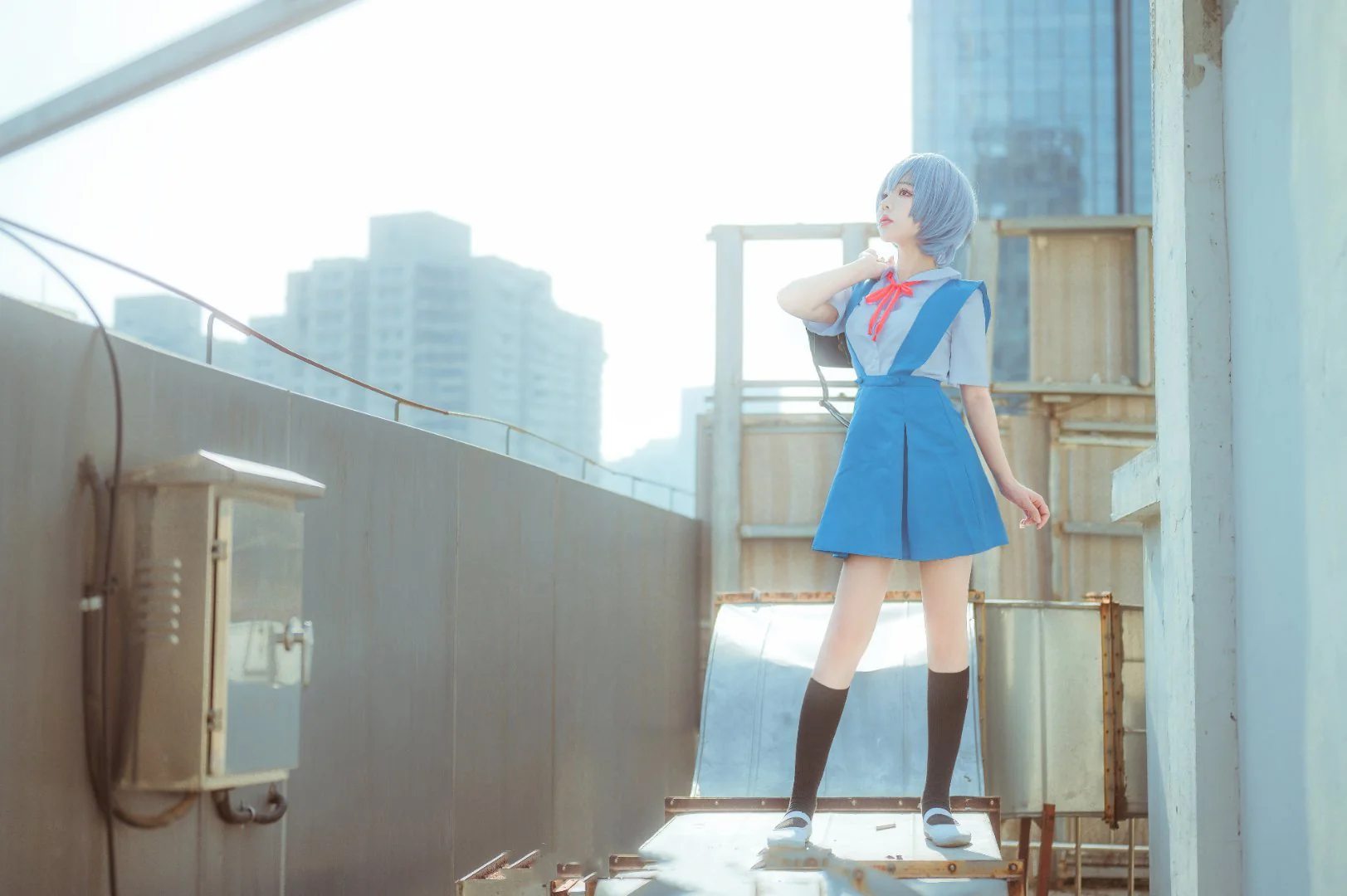《新世纪福音战士》绫波丽COS写真