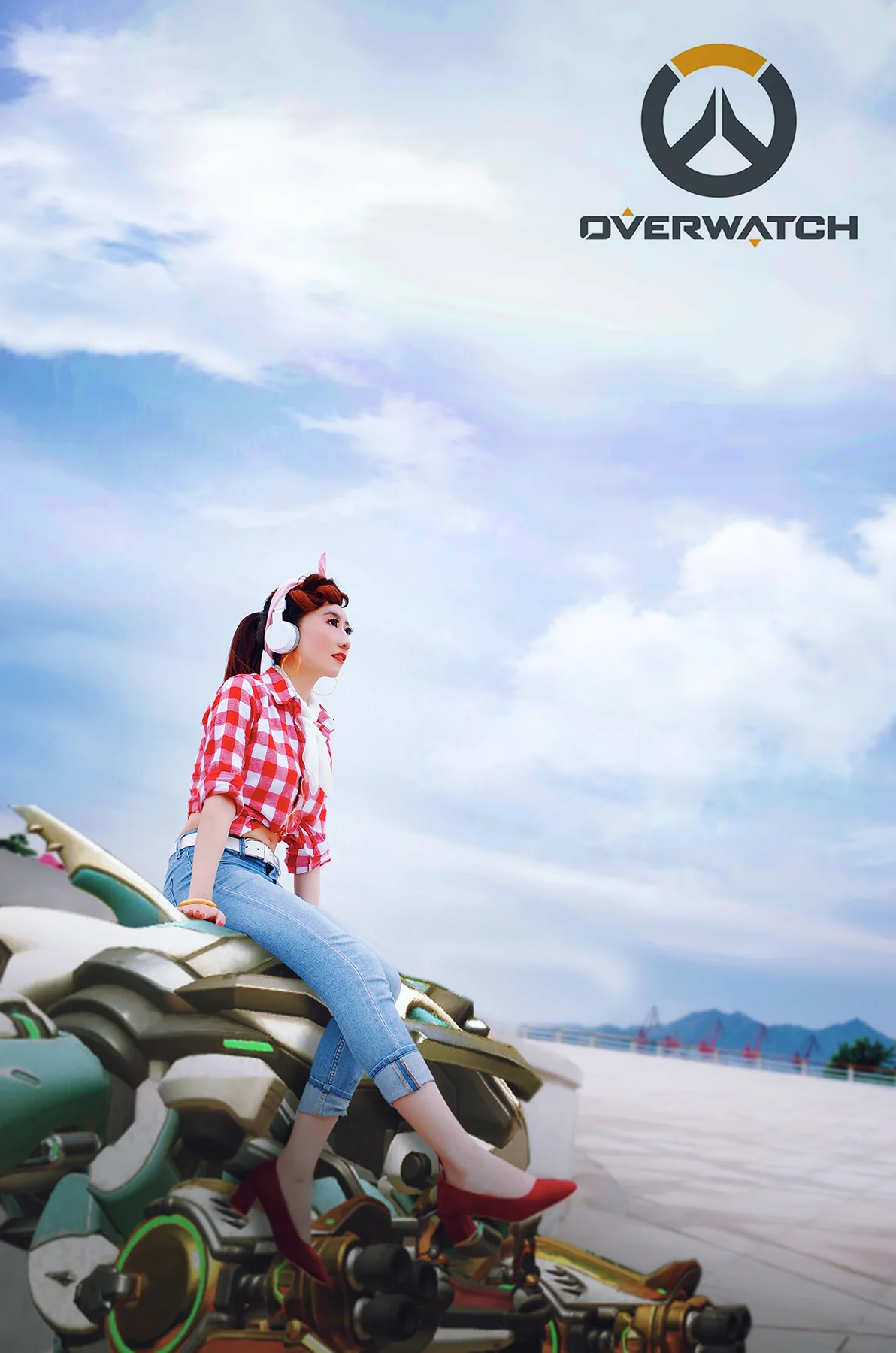 守望先锋·D.va COS写真 （周年庆皮肤：领航者）