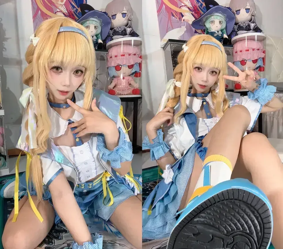 白栎Shirly – 学园偶像大师 藤田琴音打歌服｜高清图片集