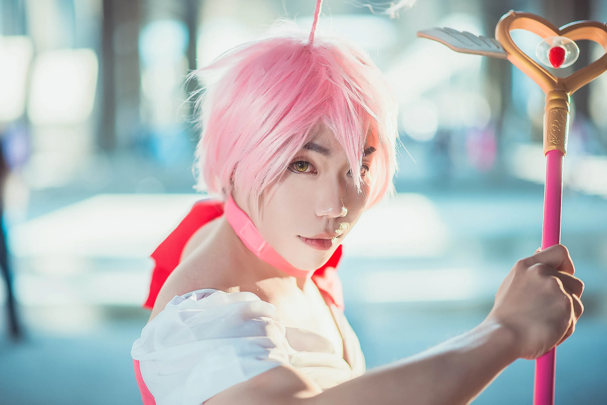 魔法少女 卯野咲COS写真