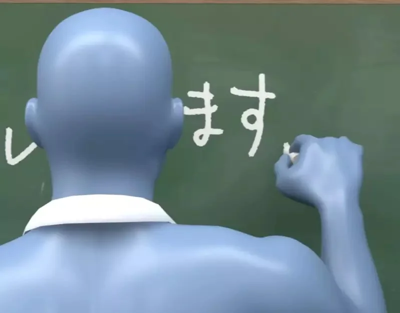 空想發明系列《防止黑板書寫歪掉的神器》有了它寫一寫歪整行這件事就再也不會發生囉｜高清图片集