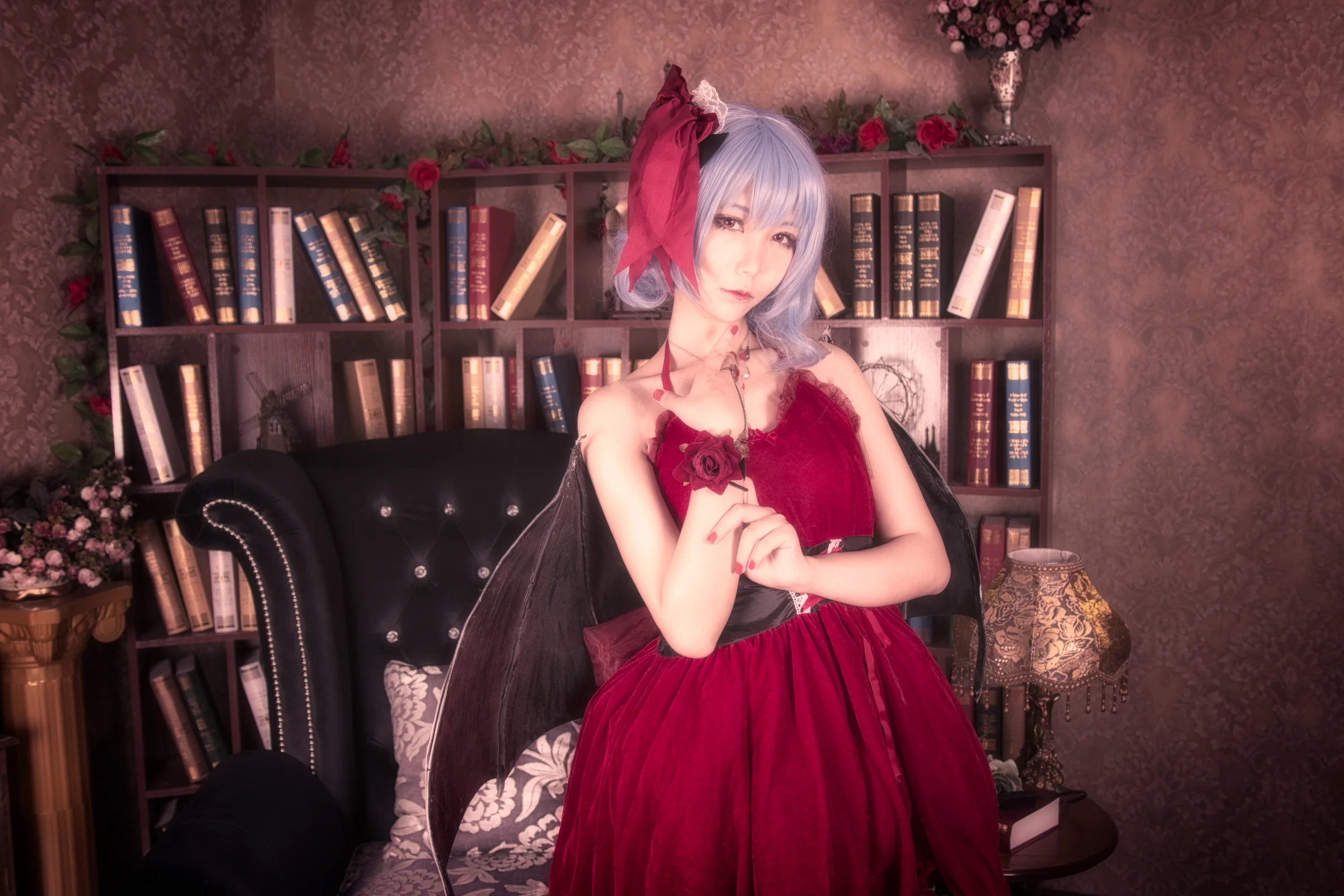 东方project蕾米莉亚COS写真