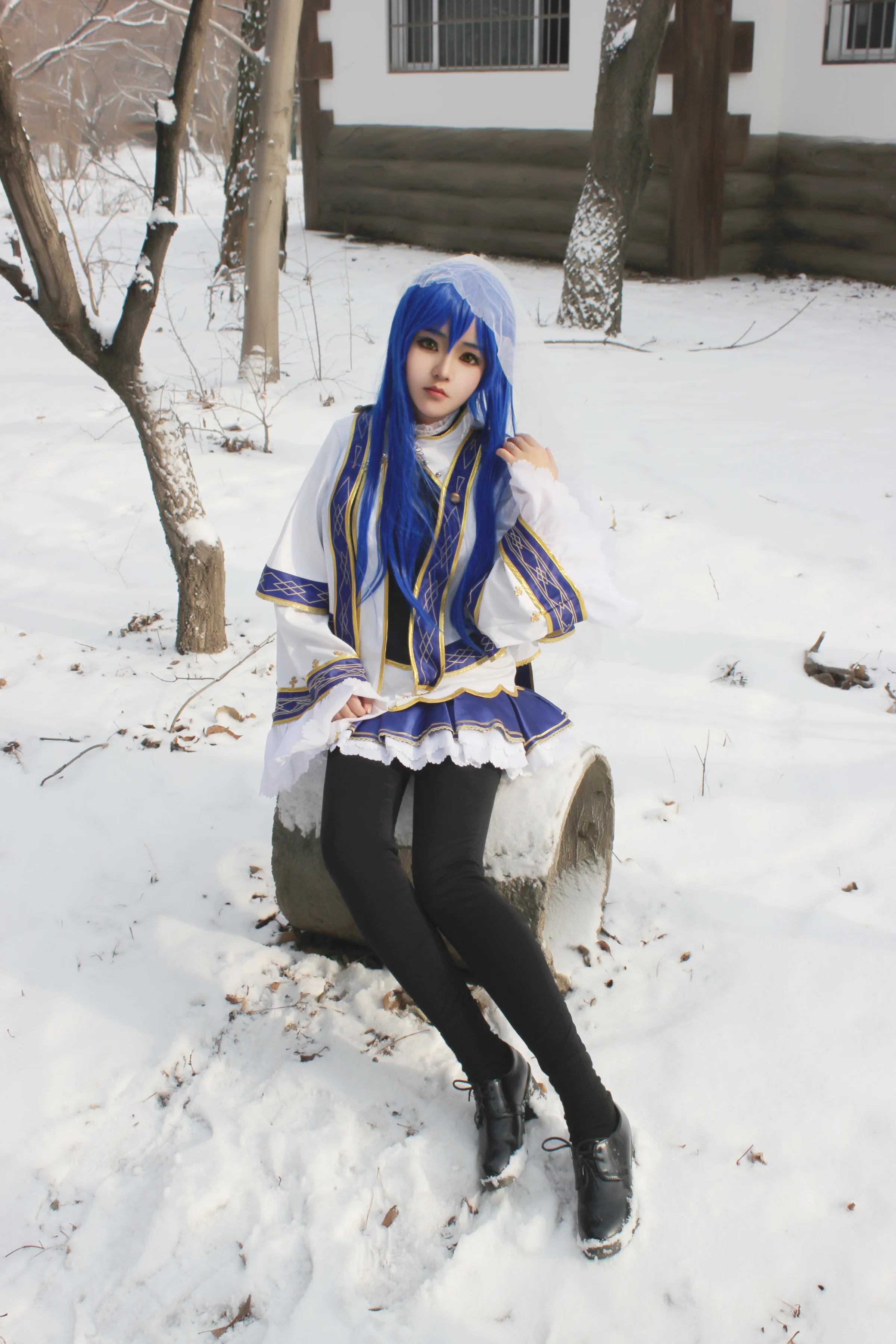 TYA事务所 LOVELIVE 园田海未 修女COS写真