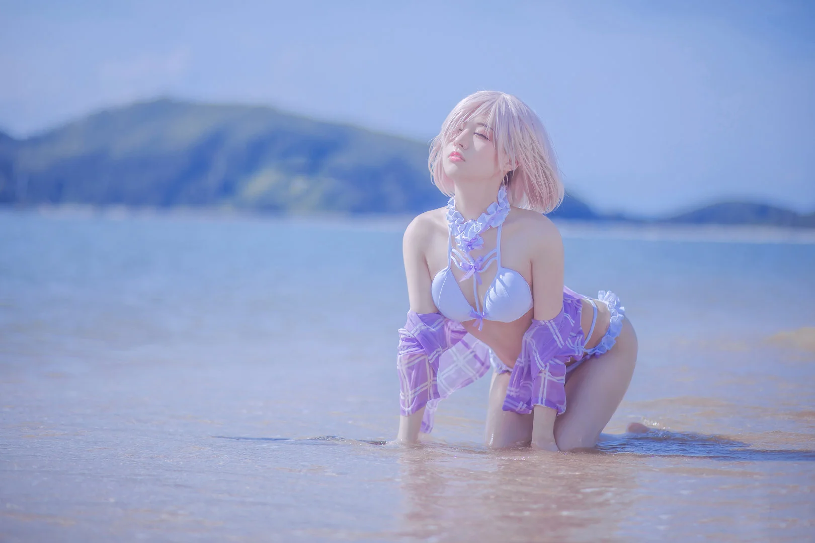 玛修COS写真，夏天已经很远了
