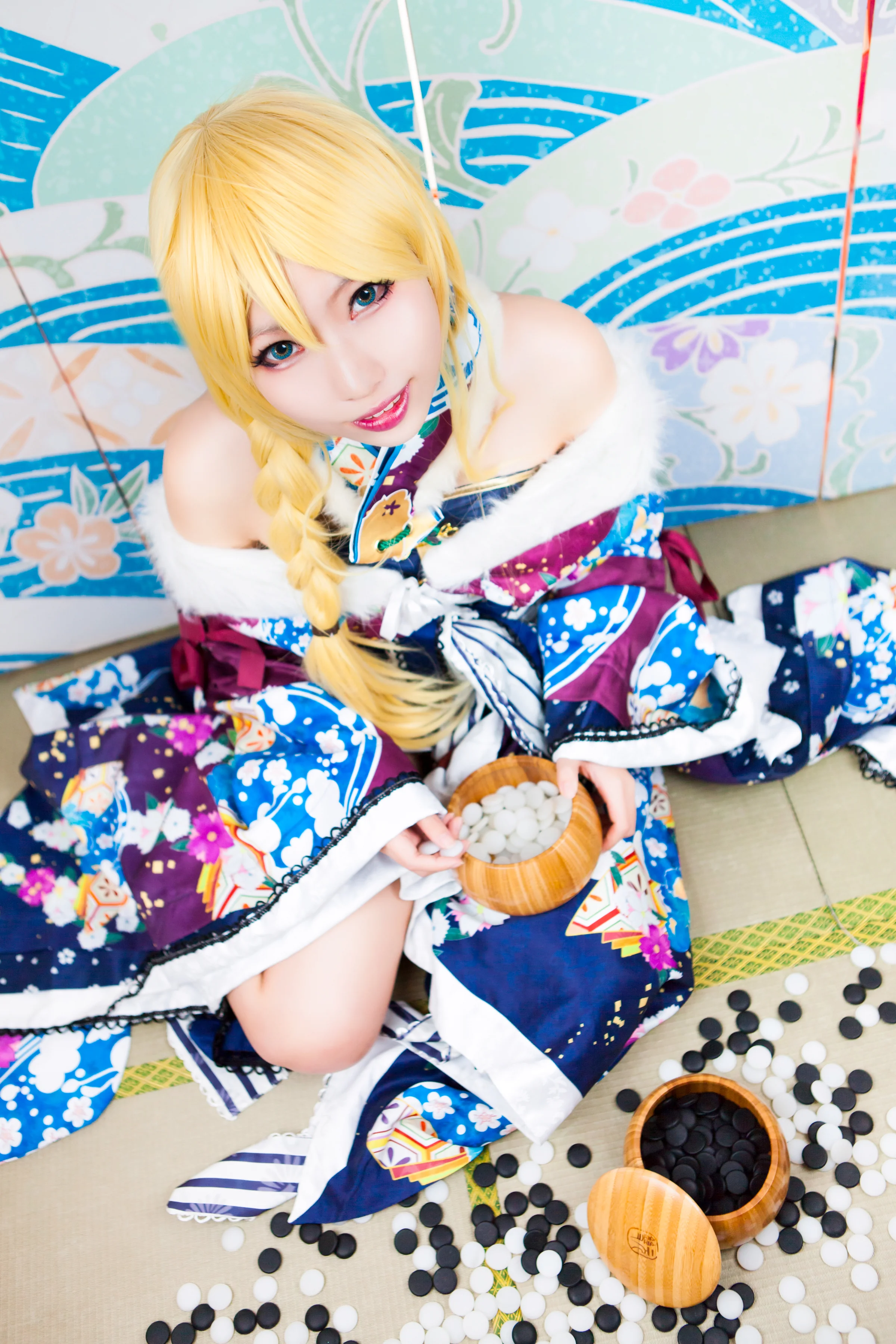 lovelive绚濑绘里正月和服觉醒COS写真