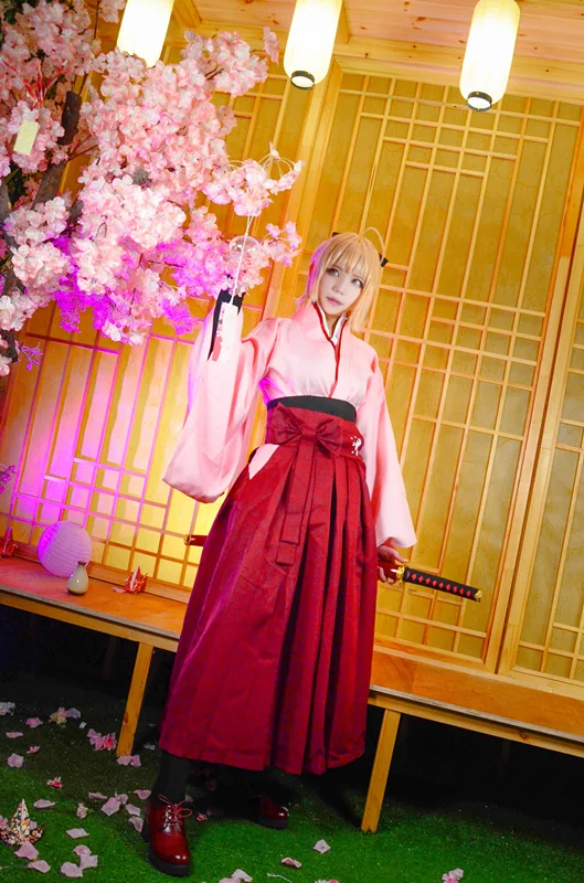 Fate/Grand Order 冲田总司COS写真