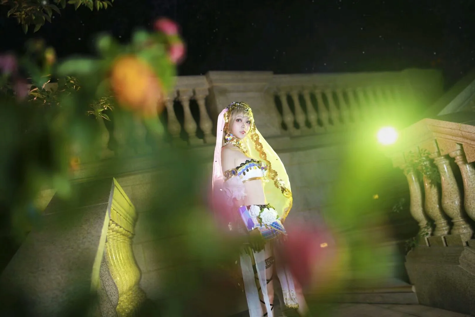 东条希南小鸟COS写真 要欣赏妾身的舞蹈么～